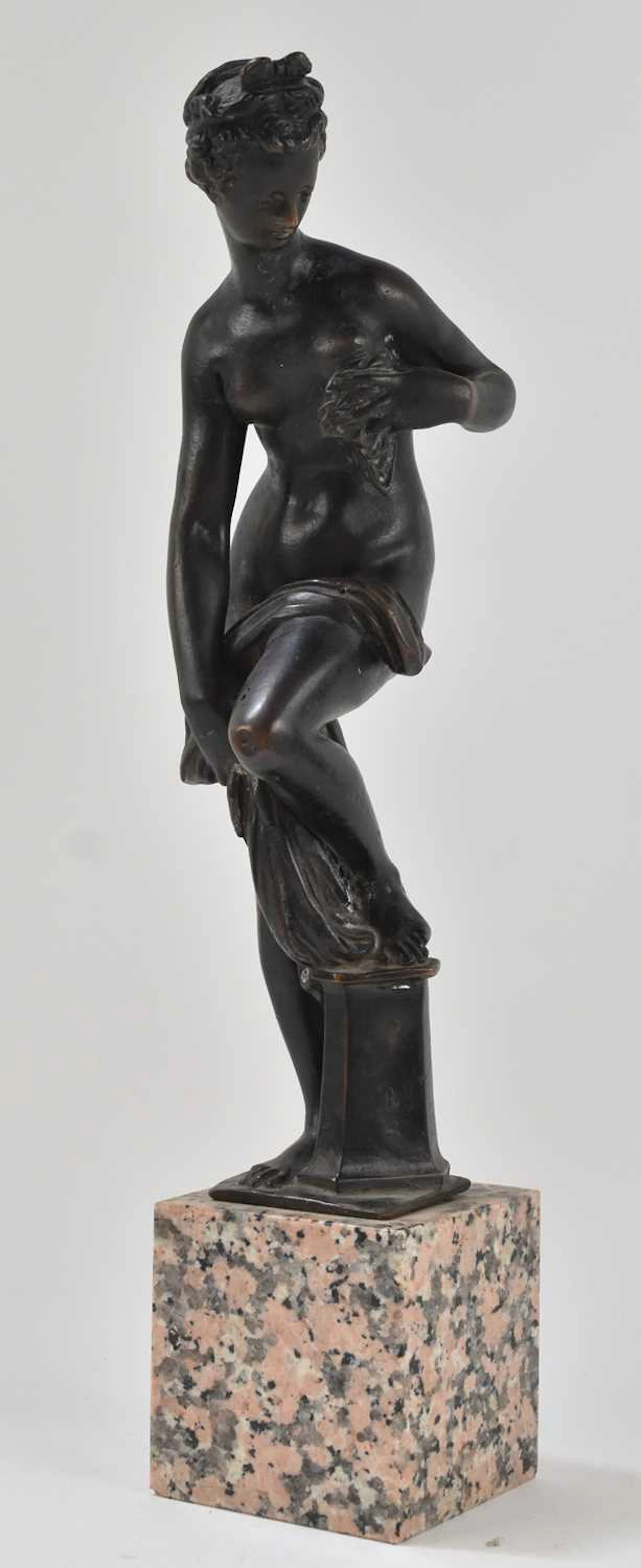AFTER GIAMBOLOGNA; an early 20th century bronze figure
