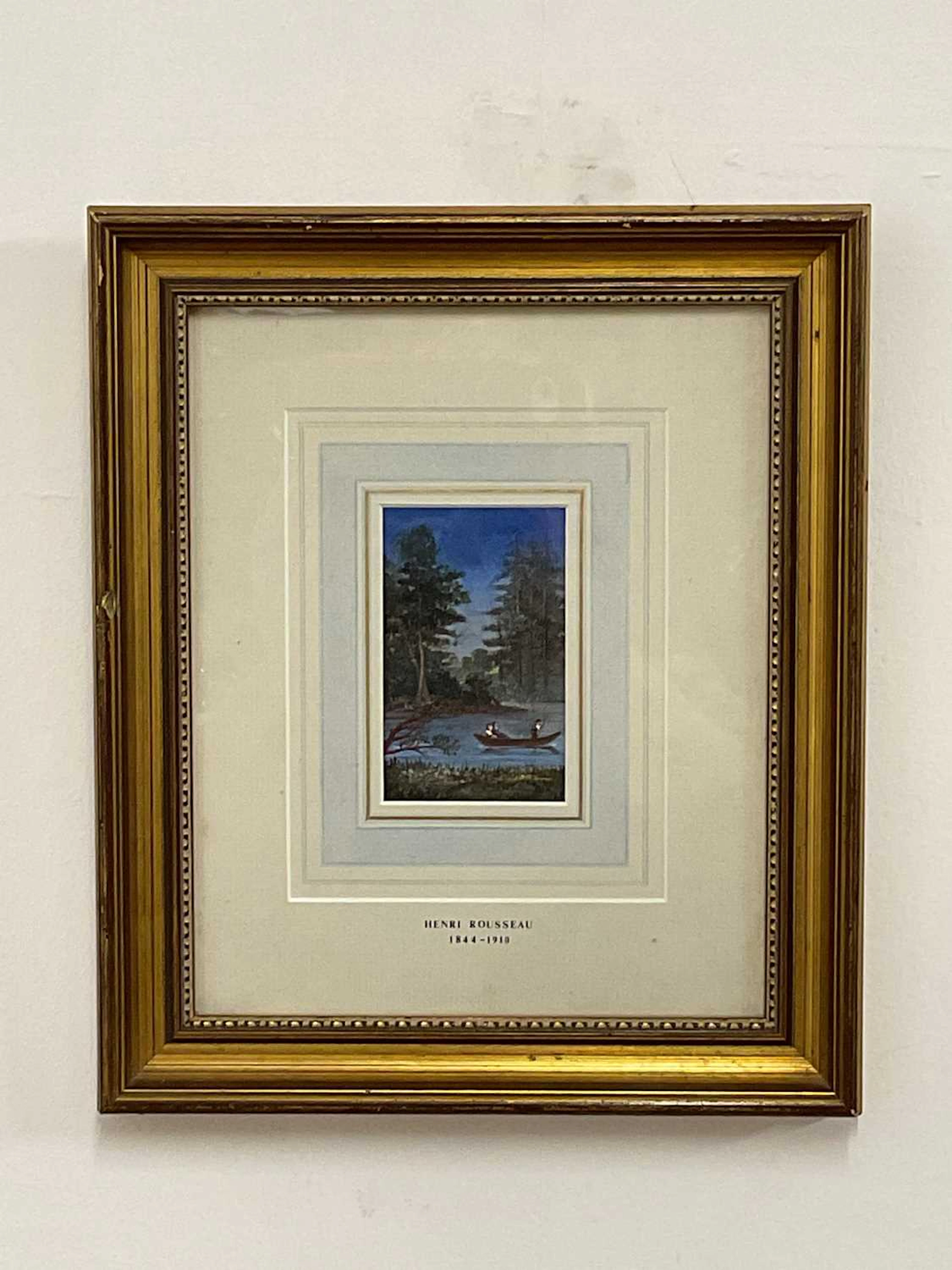 ATTRIBUTED TO HENRI ROUSSEAU (1844-1910); watercolour