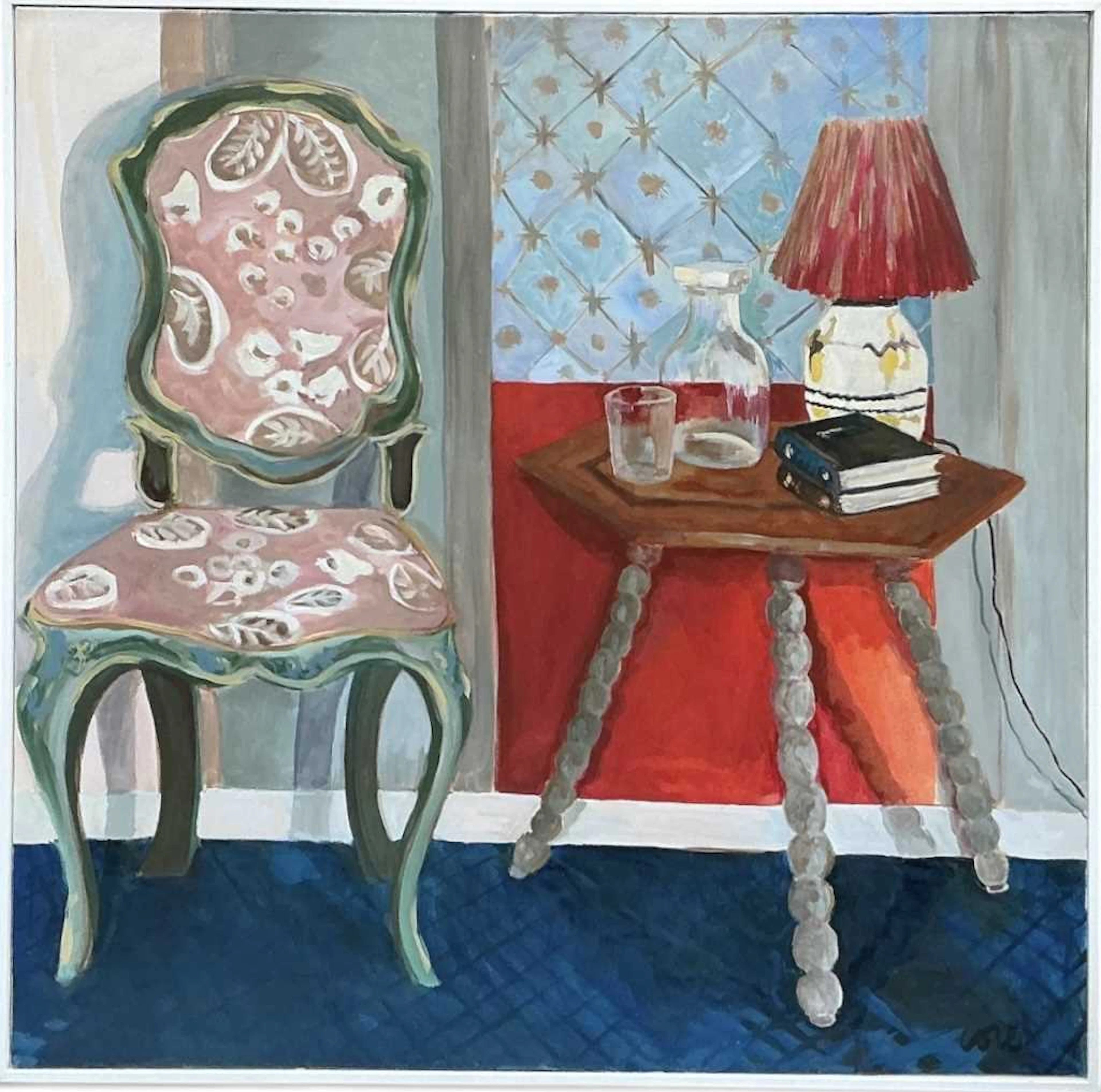 LOTTIE COLE; oil on canvas