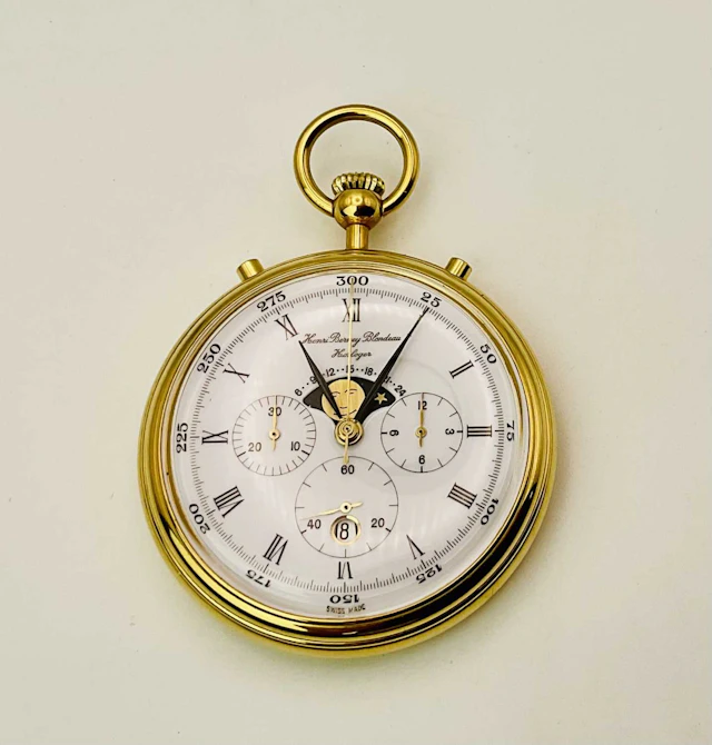 HENRI BERNEY BLONDEAU; a gold plated Heritage collection...