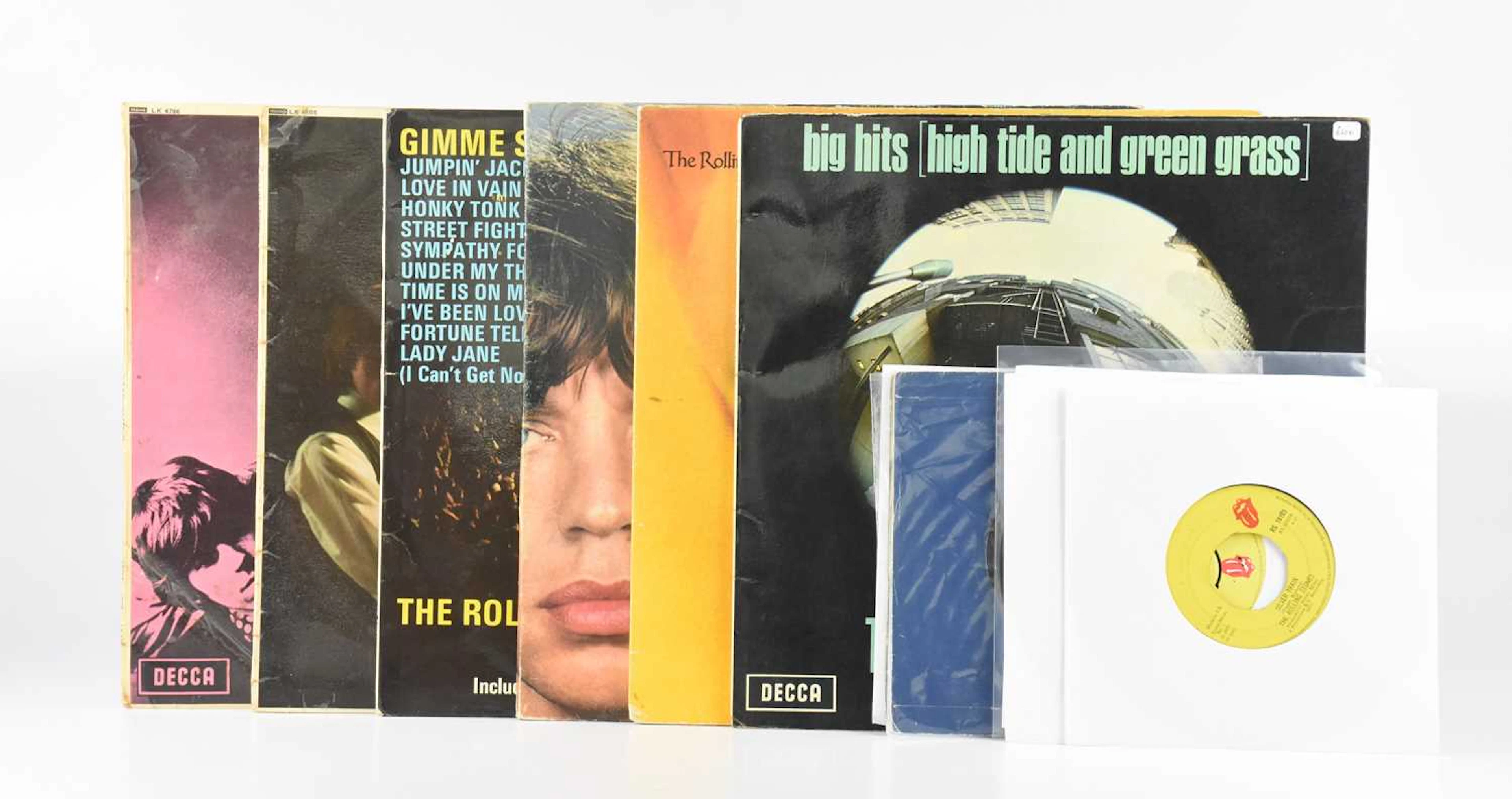 THE ROLLING STONES; six albums comprising Aftermath (LK 4786)