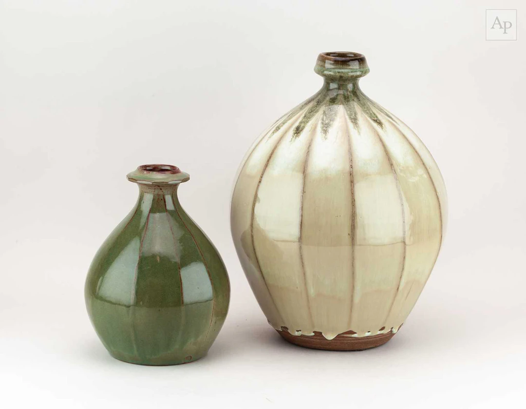 JACK KENNY for Seasalter Pottery; a large faceted...