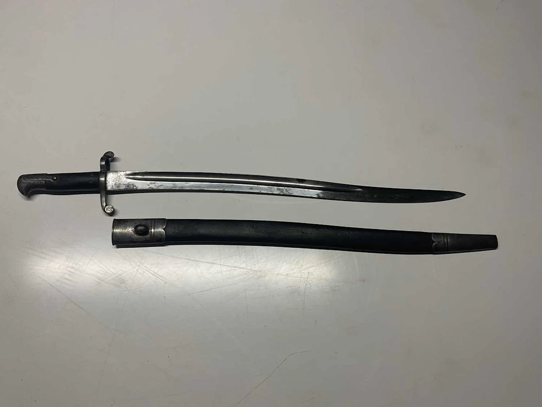 A Martini Henry bayonet