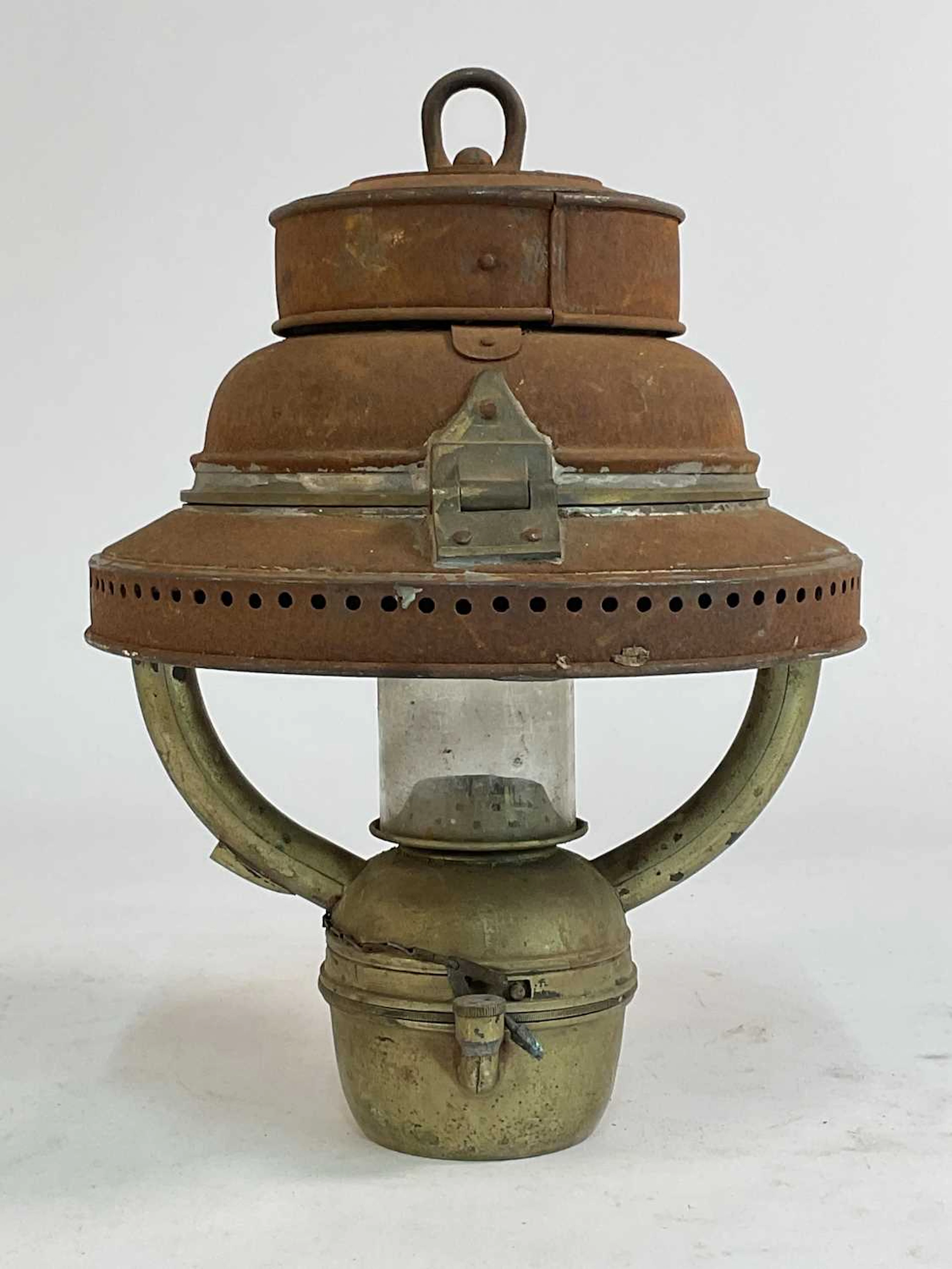 A maritime ships oil lantern