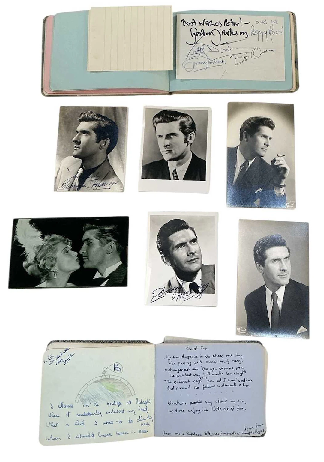 Two early to mid 20th century autograph albums