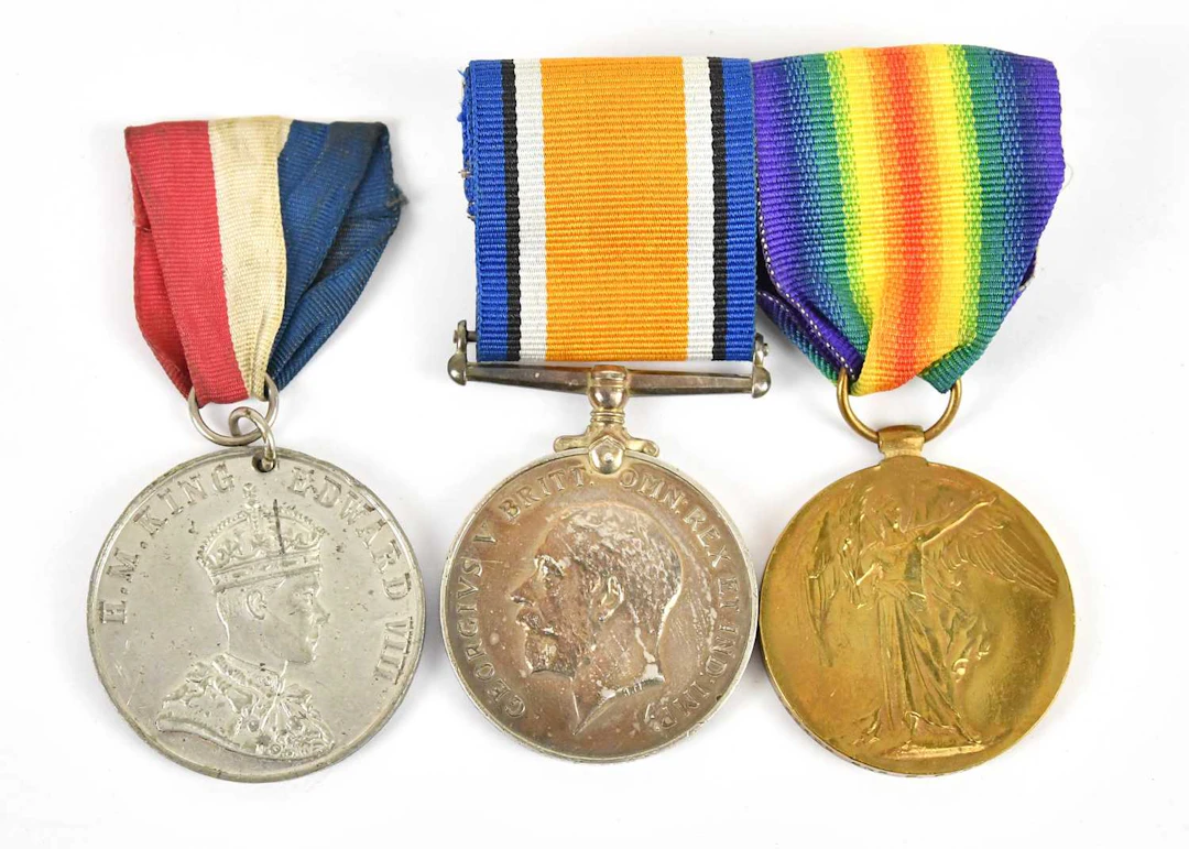 A WWI medal duo