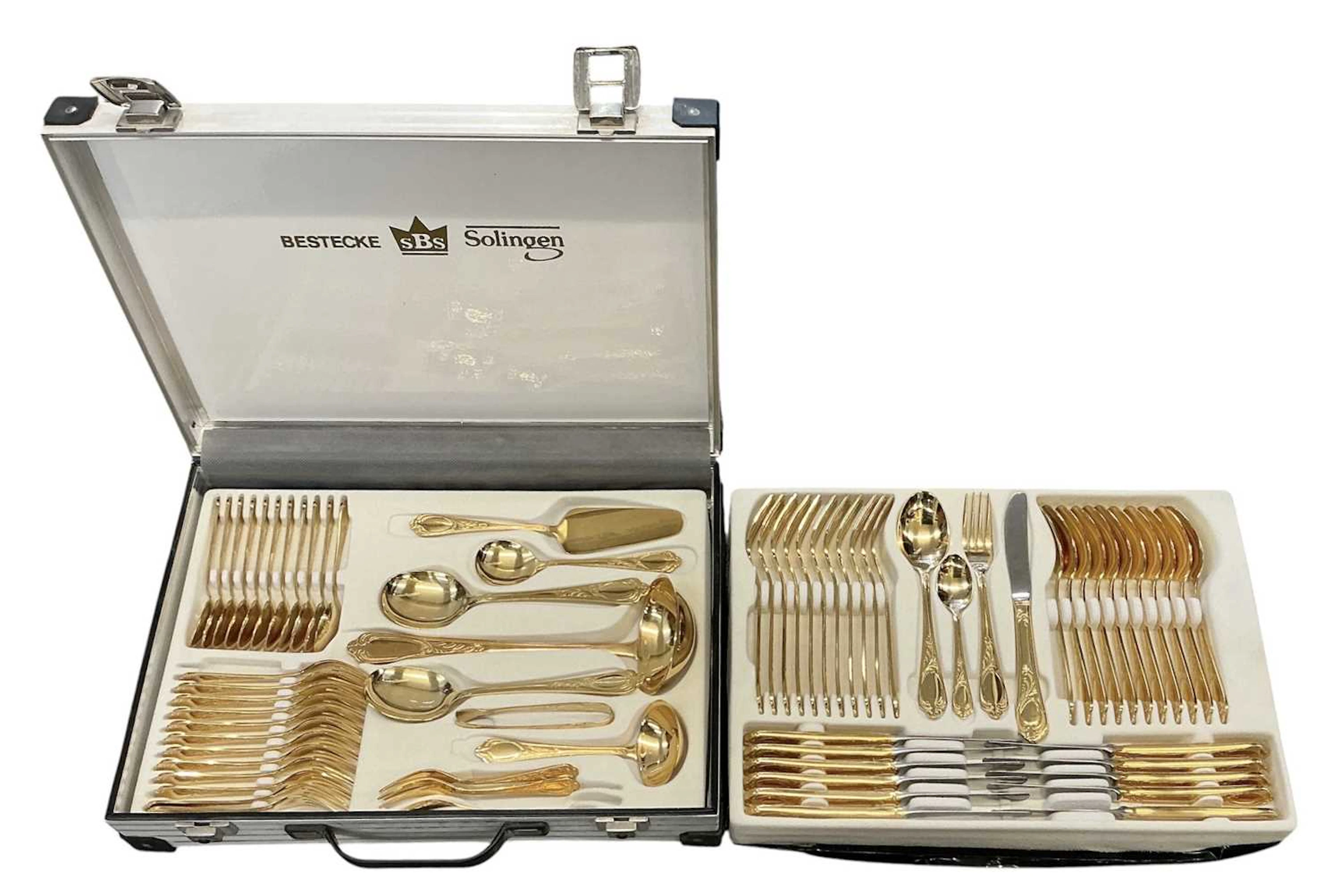 Auction price result for gold besteck solingen