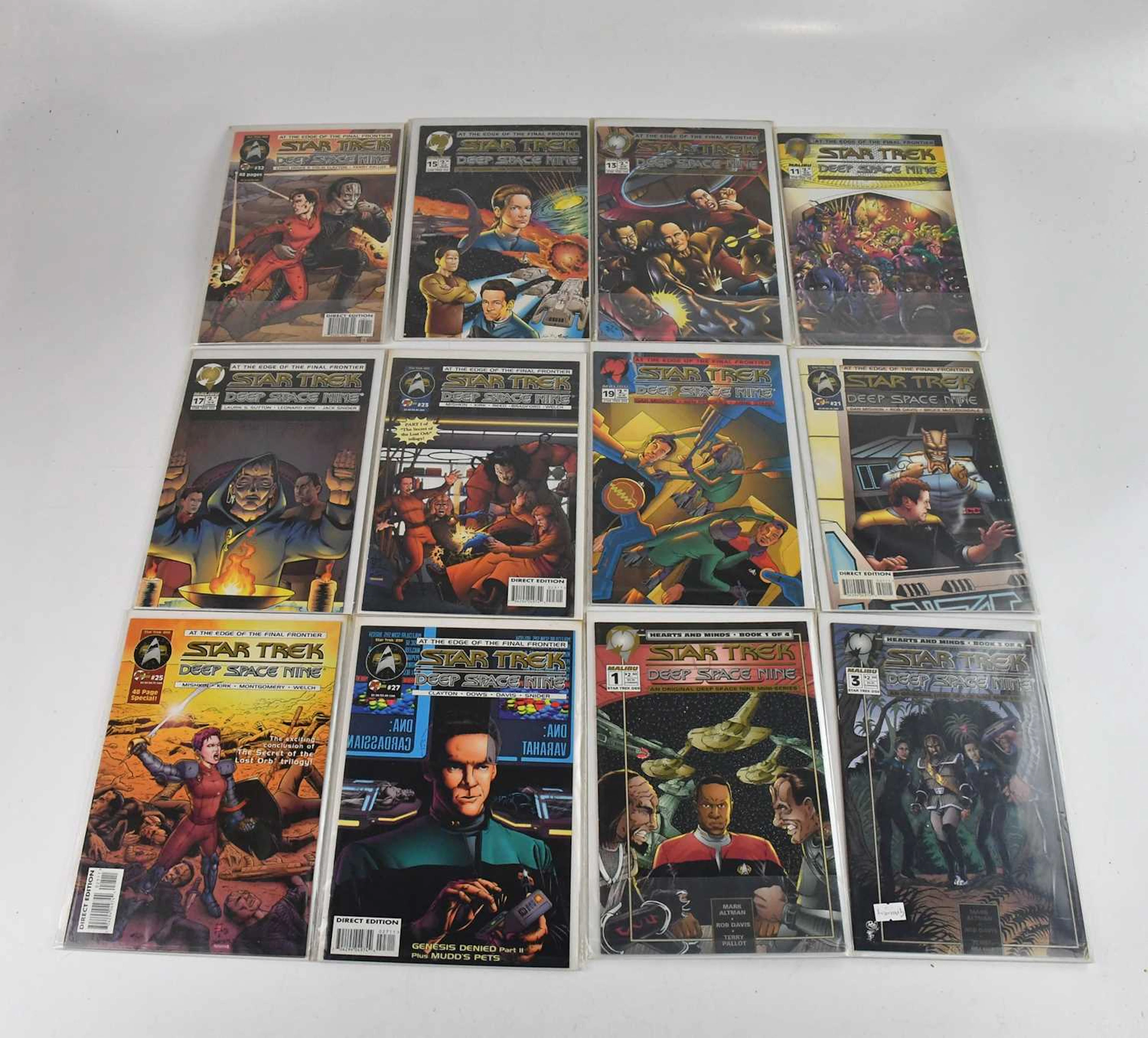 COMICS: MARVEL: STAR TREK DEEP SPACE NINE; No’s 1-15