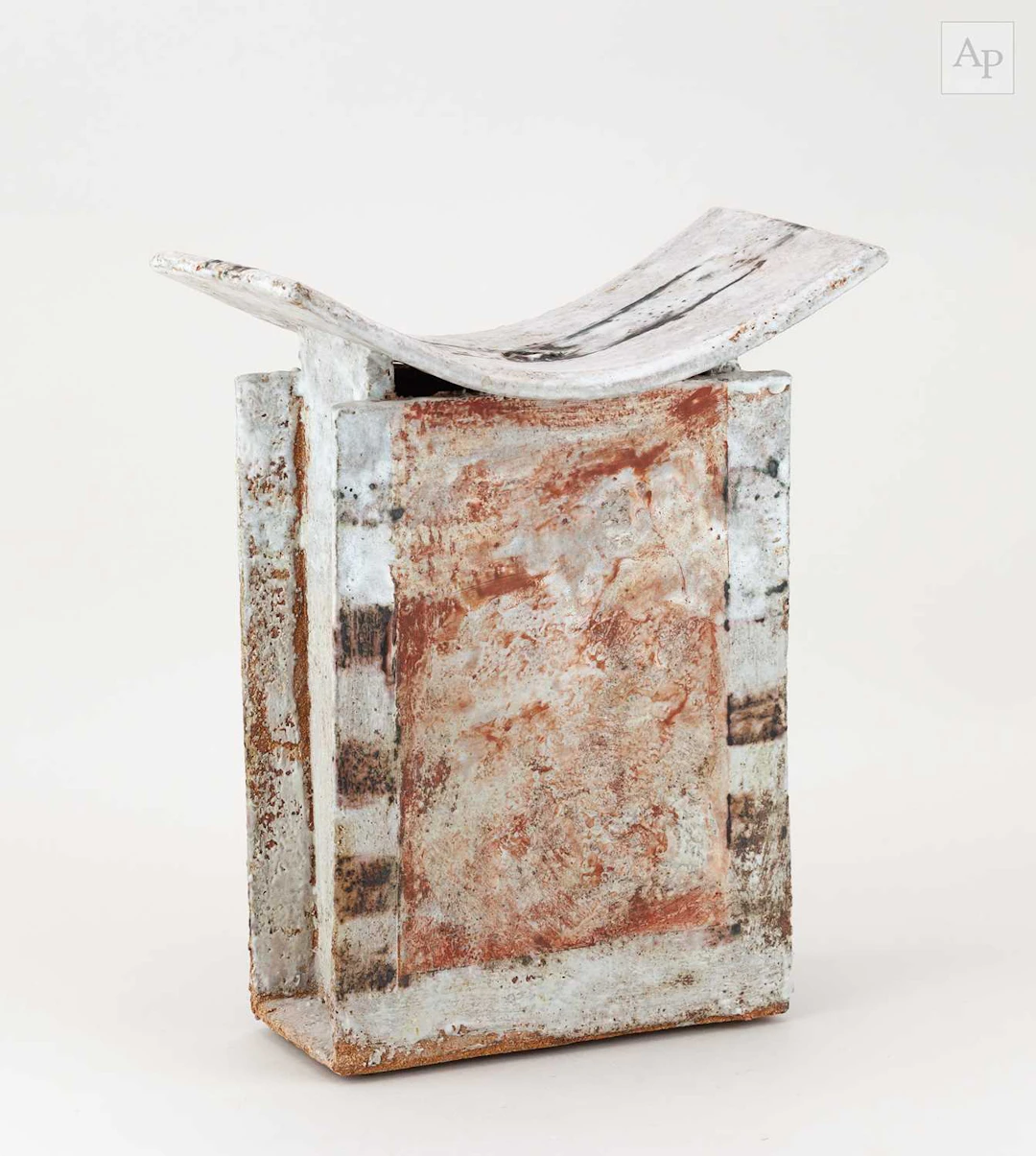 ROBIN WELCH (1936-2019); a rectangular stoneware slab...