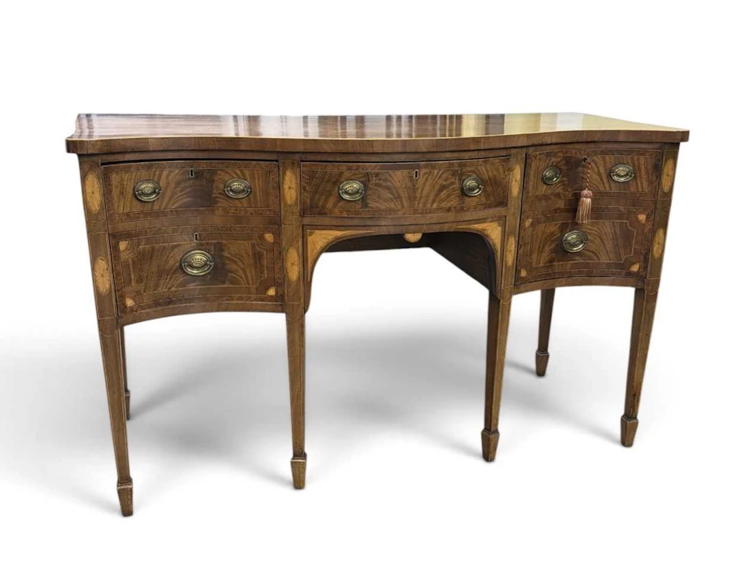 A late 19th century mahogany