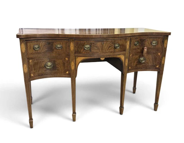 A late 19th century mahogany