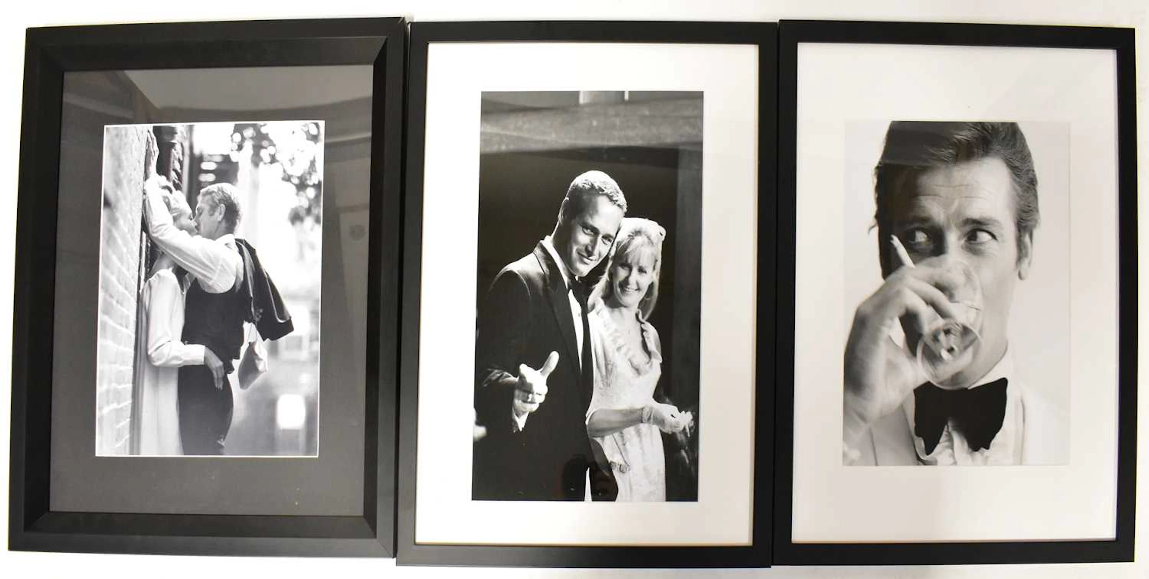 A Sonic Editions black and white photographic print
