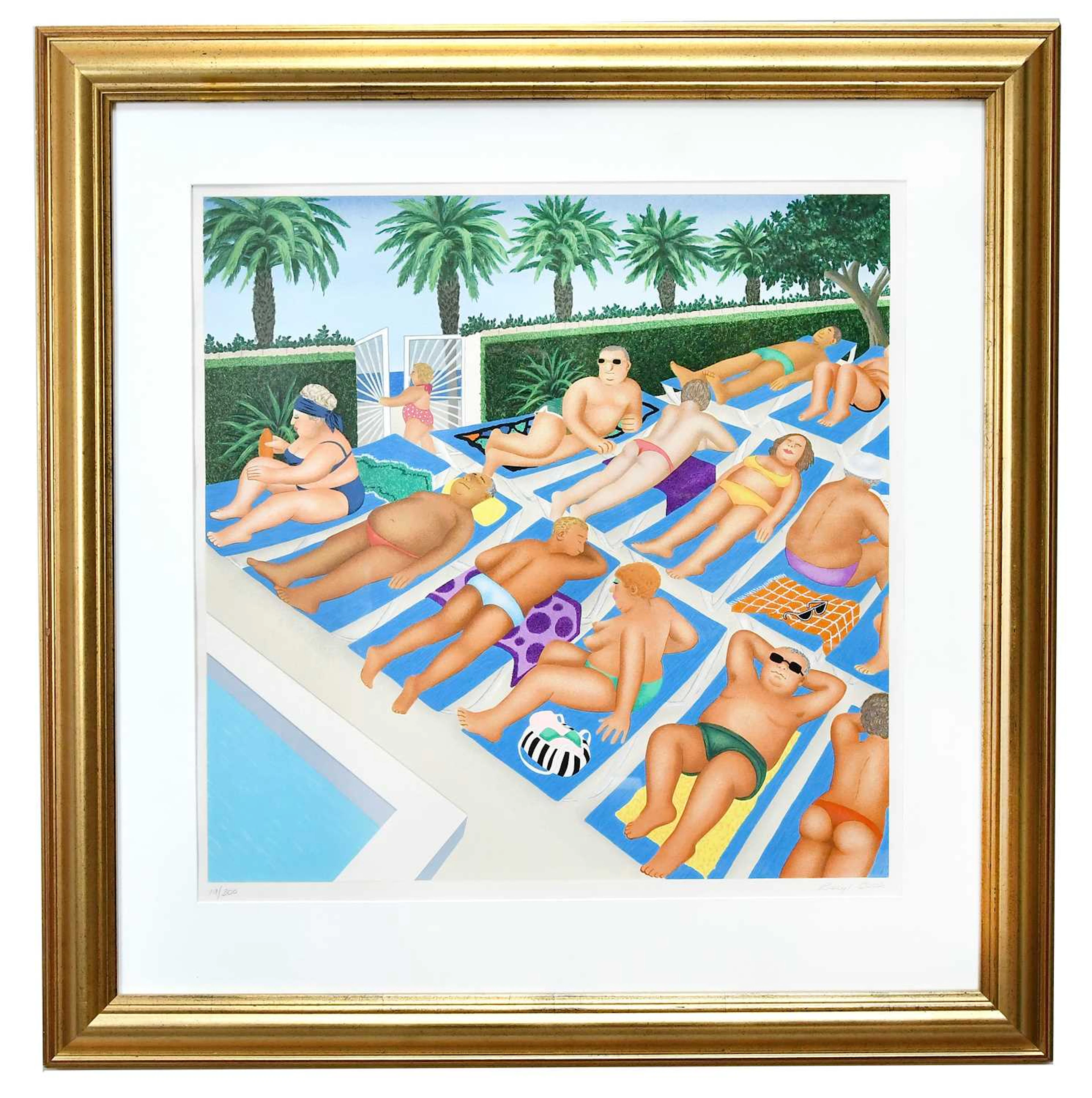 BERYL COOK (1926-2008); pencil signed limited edition print