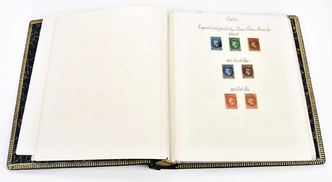 BRITISH COMMONWEALTH; a vintage album with Great Britain...