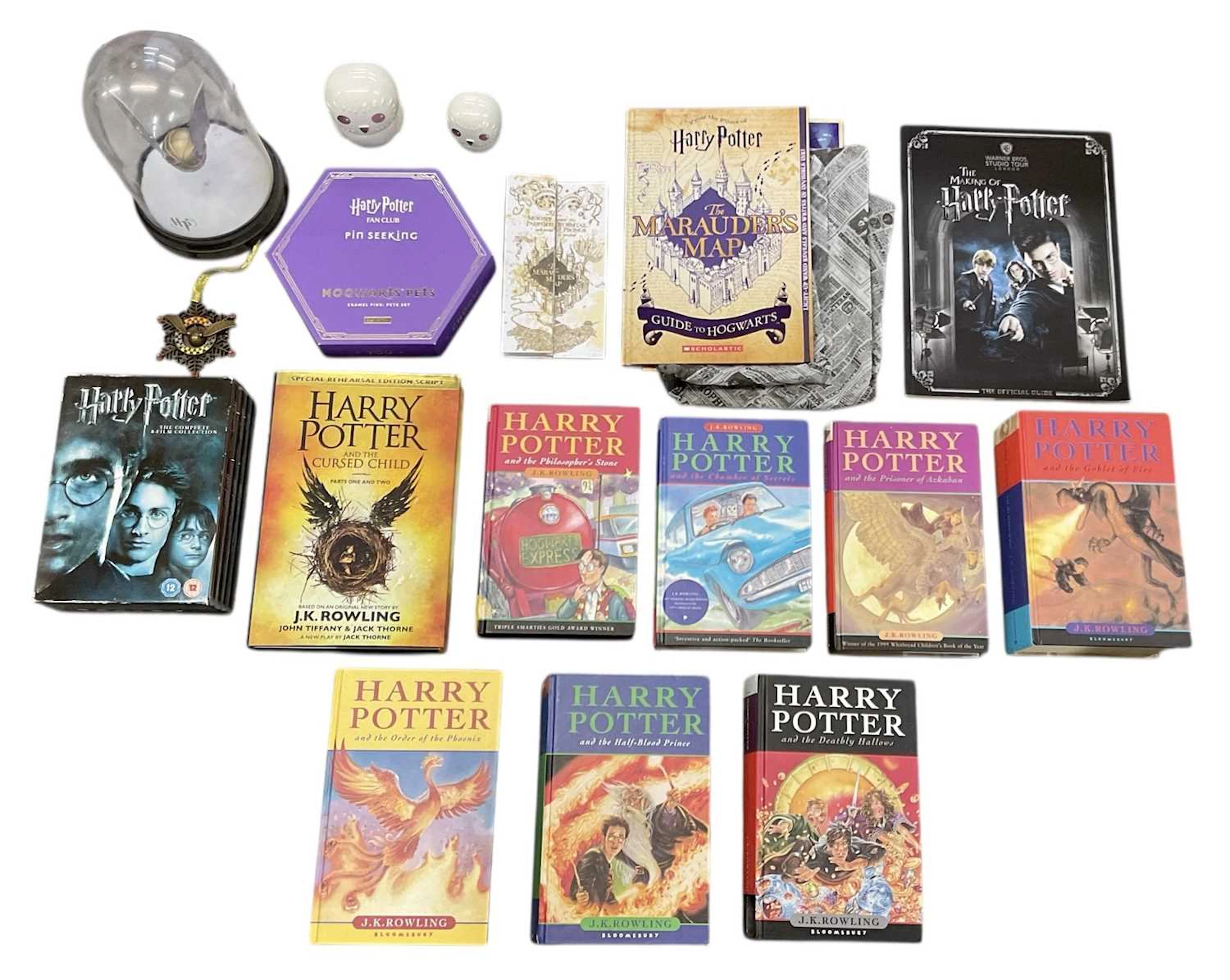 HARRY POTTERY INTEREST; a collection of Harry Potter related memorabilia