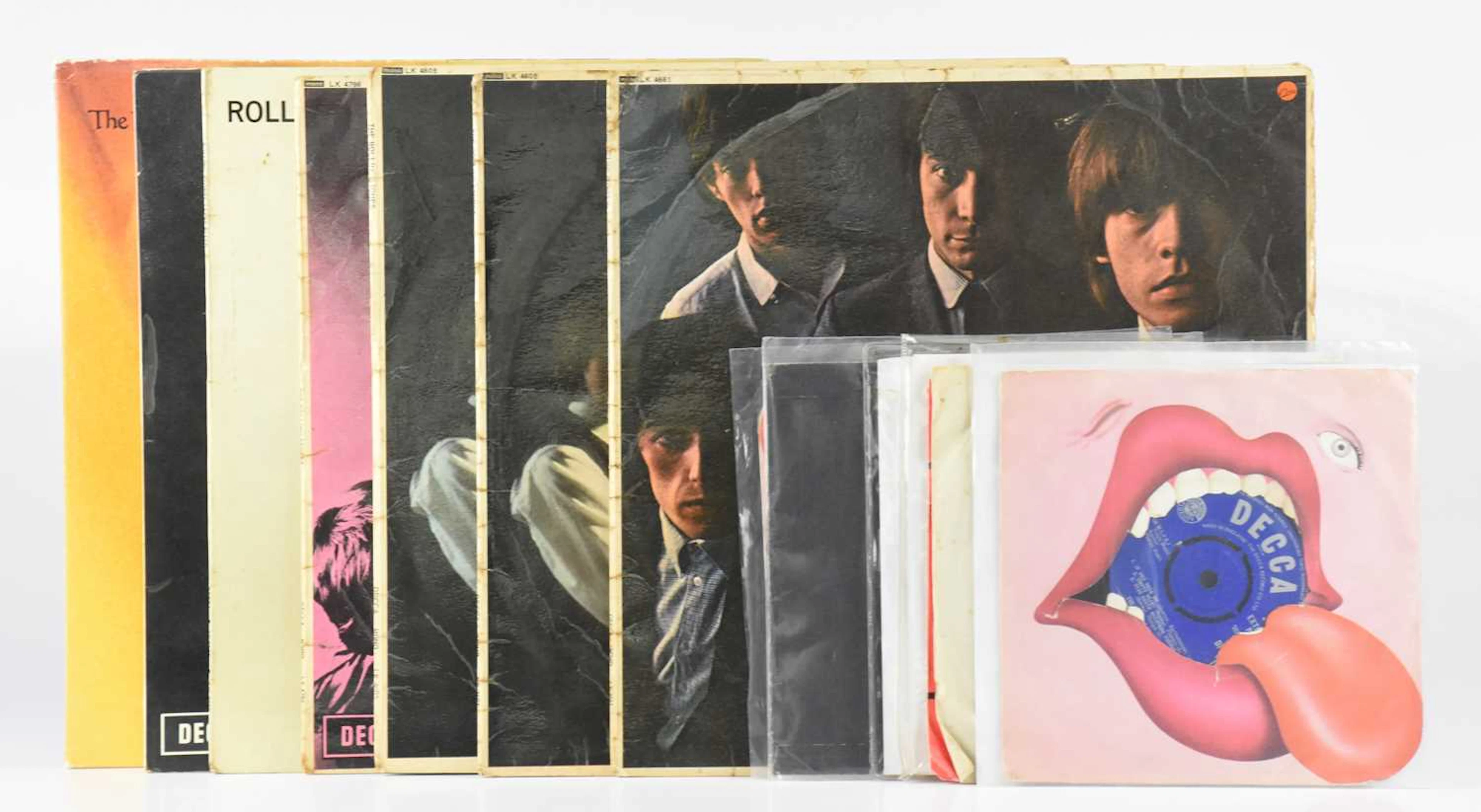 THE ROLLING STONES; seven albums comprising Aftermath (LK 4786)