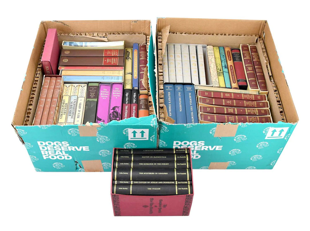 THE FOLIO SOCIETY; a collection of books