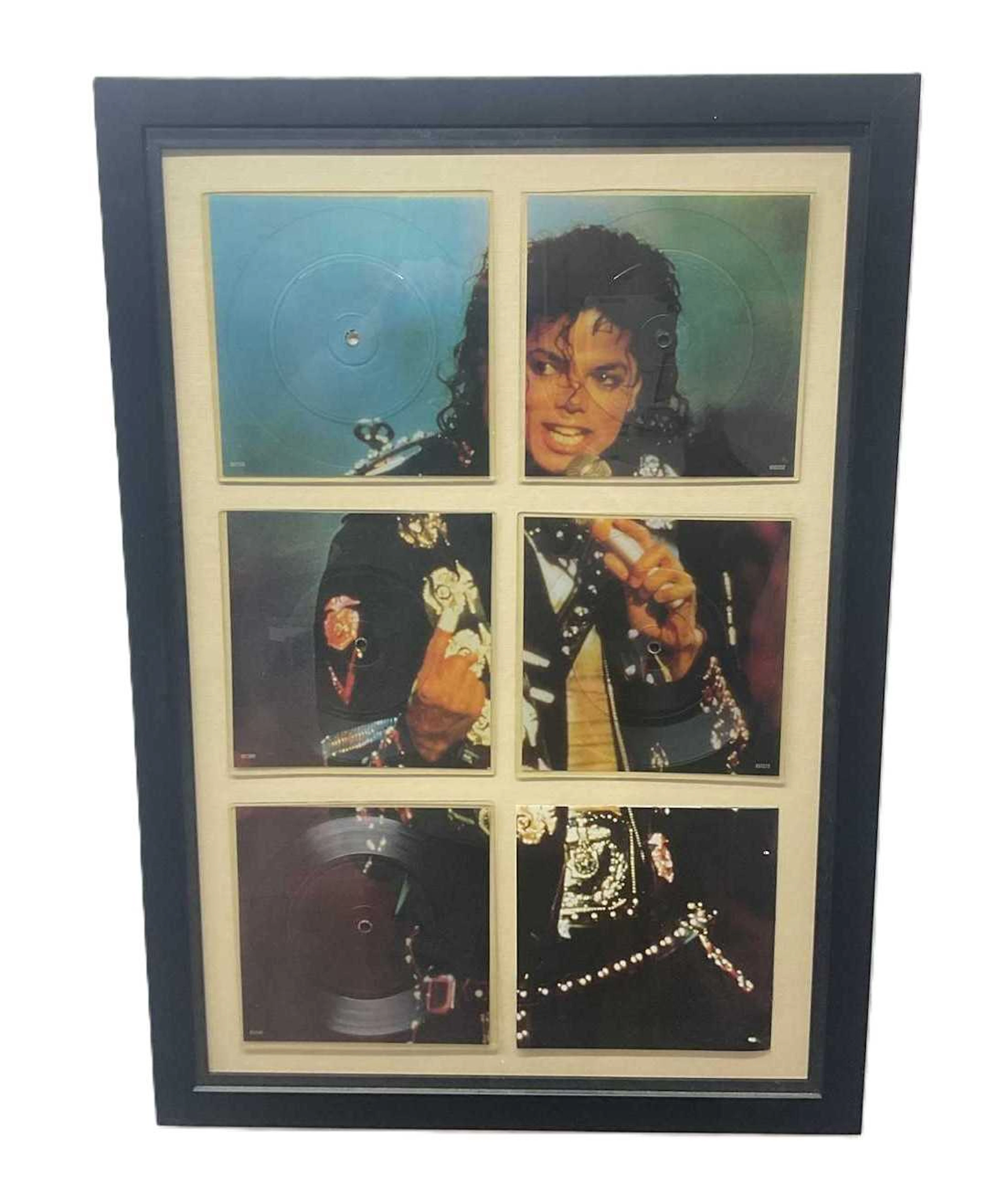 A Michael Jackson framed image