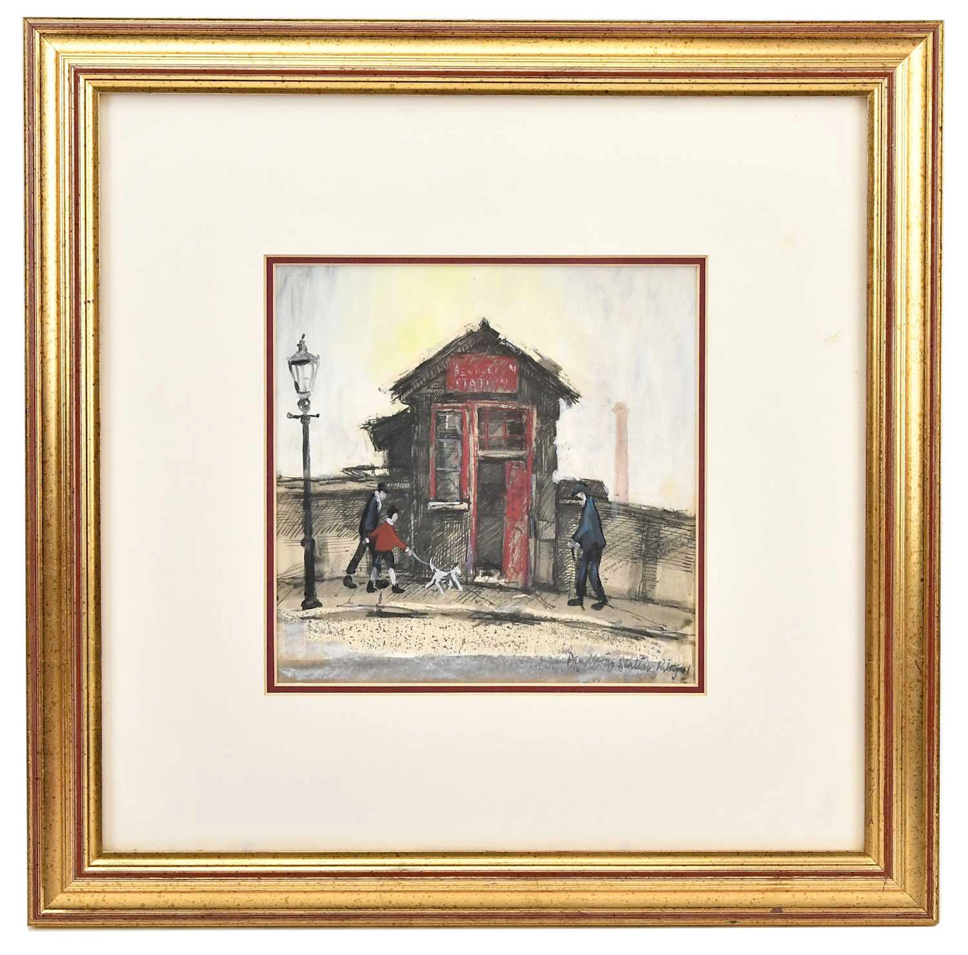 HAROLD FRANCIS RILEY DL DLITT FRCS (HONS) DFS ATC (1934-2023); mixed media