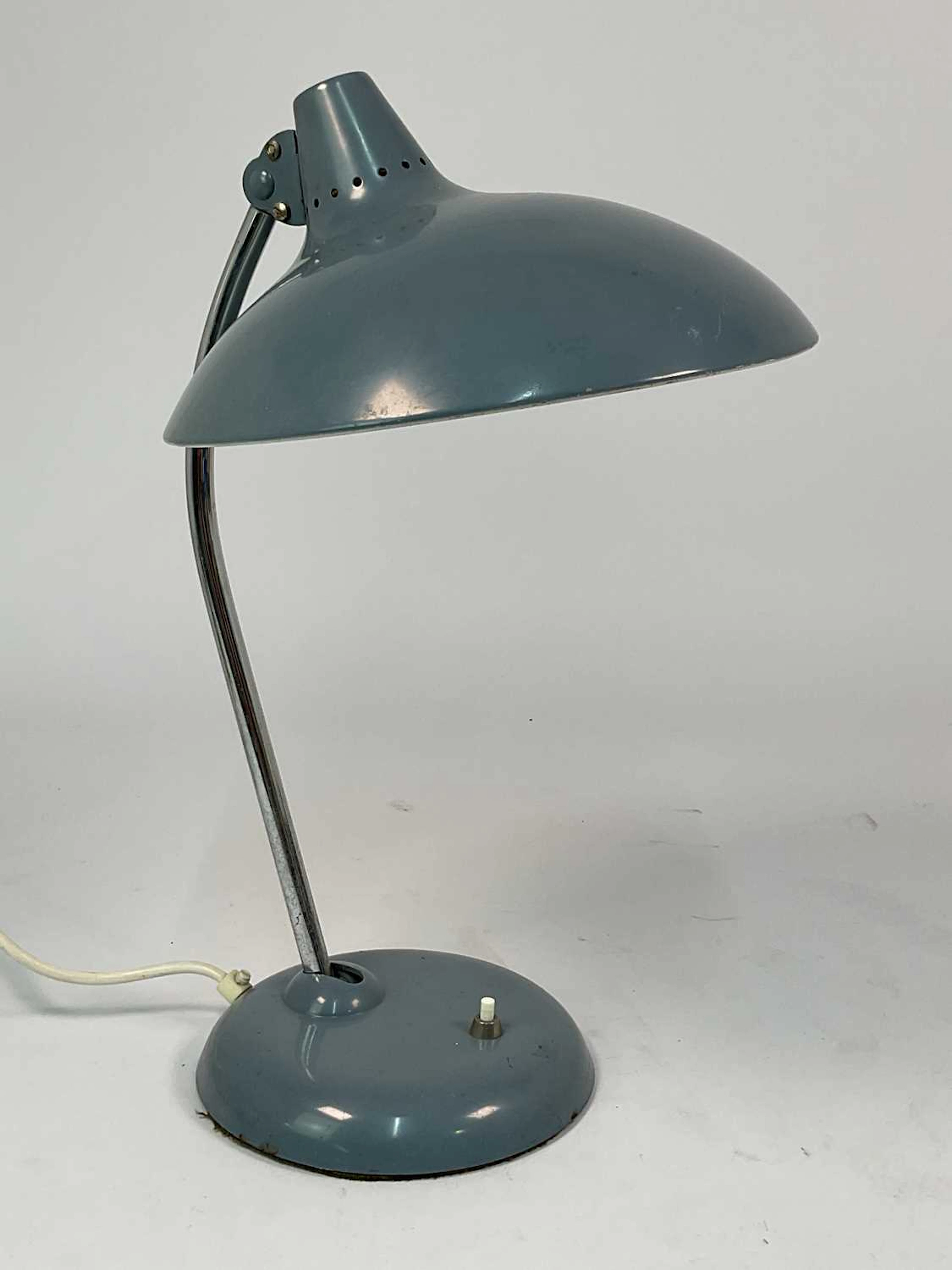 CHRISTIAN DELL FOR KAISER IDELL; a model 6786 desk lamp...