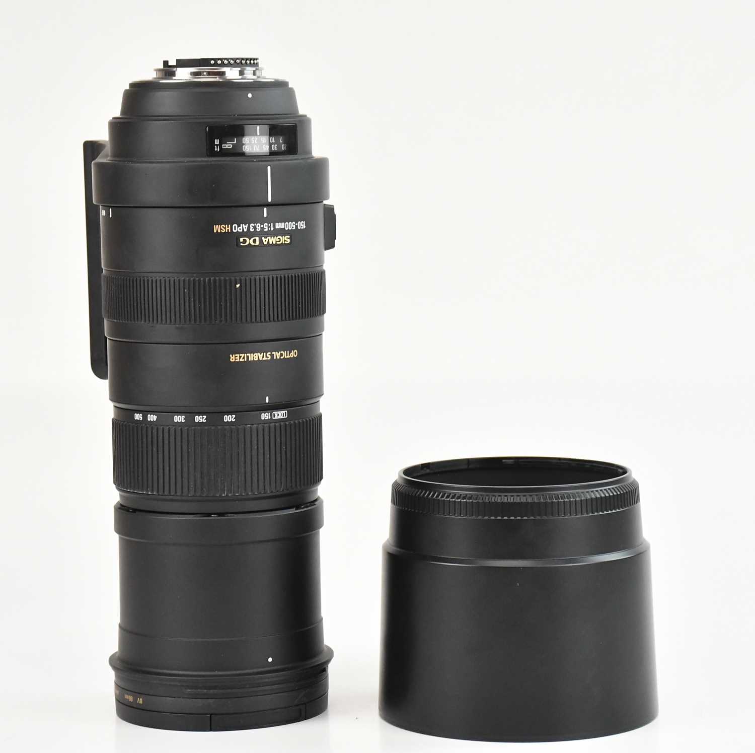 SIGMA; a 150mm-500mm f5-f6.3