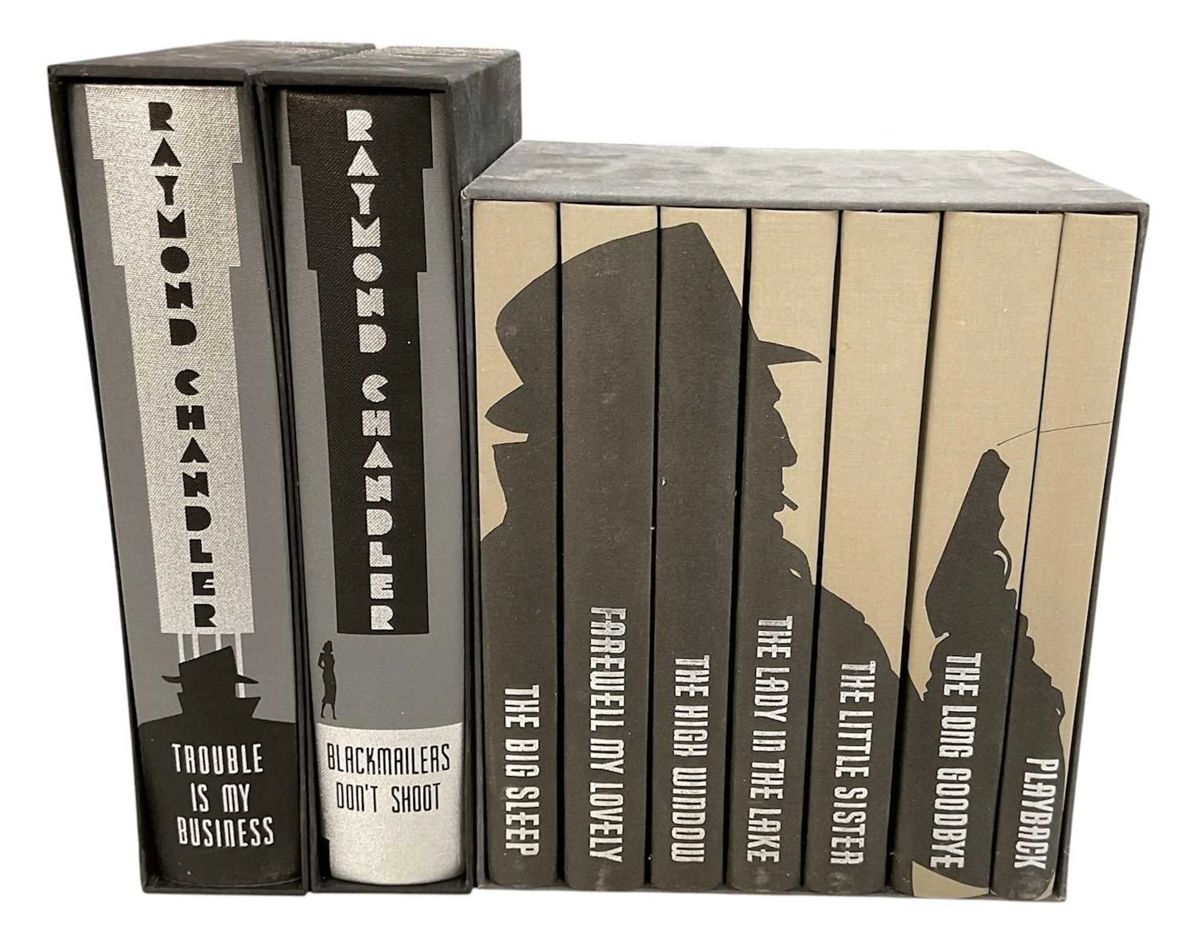 FOLIO SOCIETY; a collection of books by Raymond Chandler