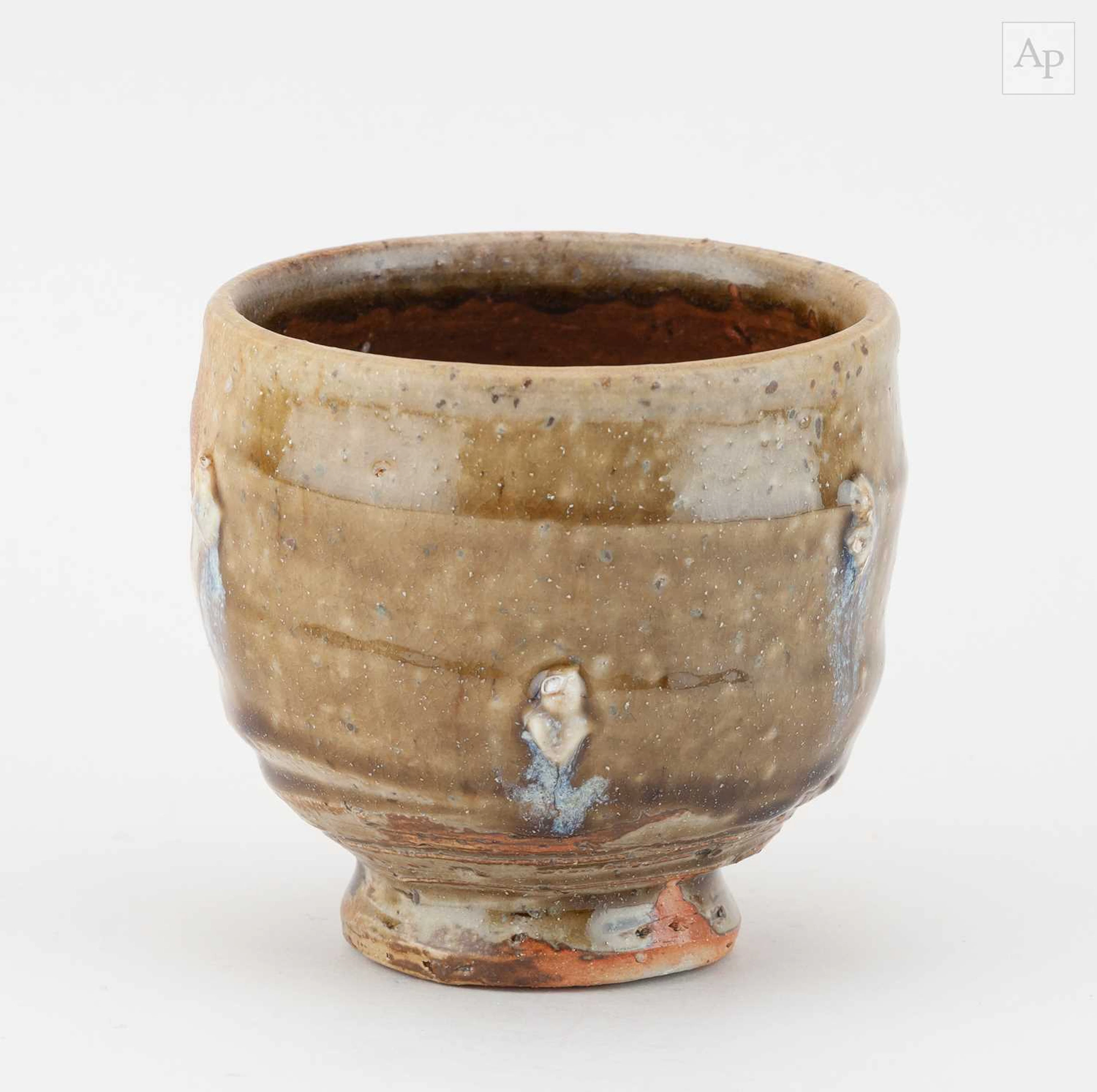 PATRICK SARGENT (1956-1998); a stoneware yunomi covered...