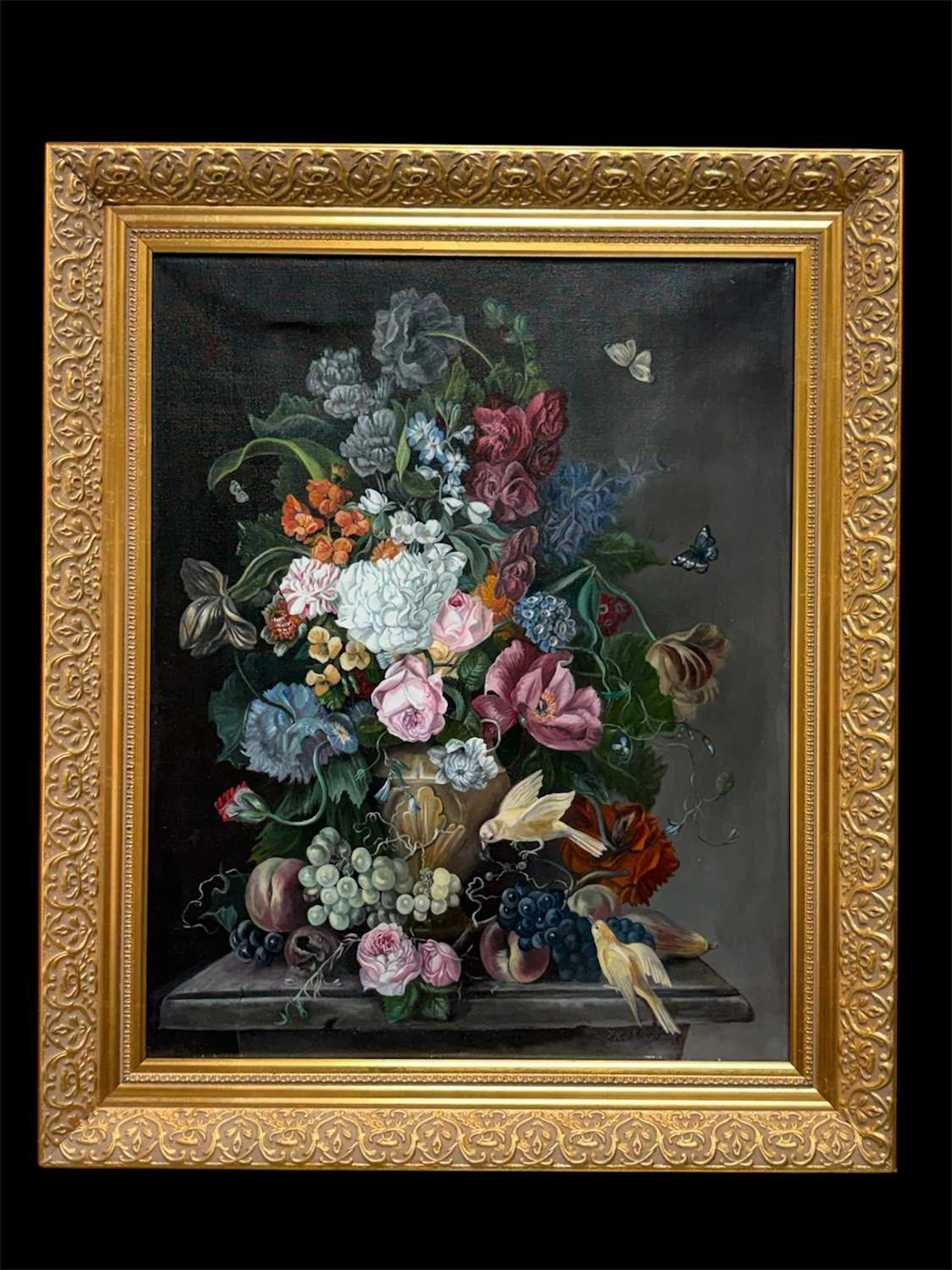 CONTINENTAL SCHOOL; late 20th century oil on canvas
