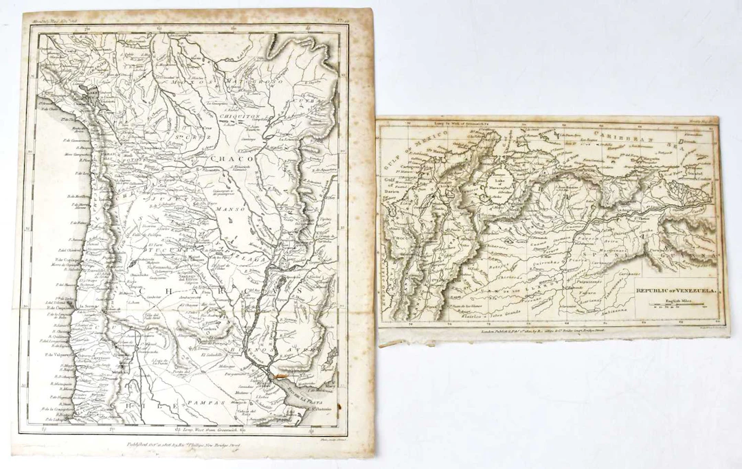 Two 19th century maps