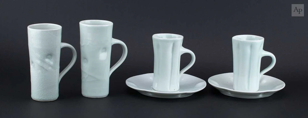 JOANNA HOWELLS (born 1960); a group of porcelain ceramics...