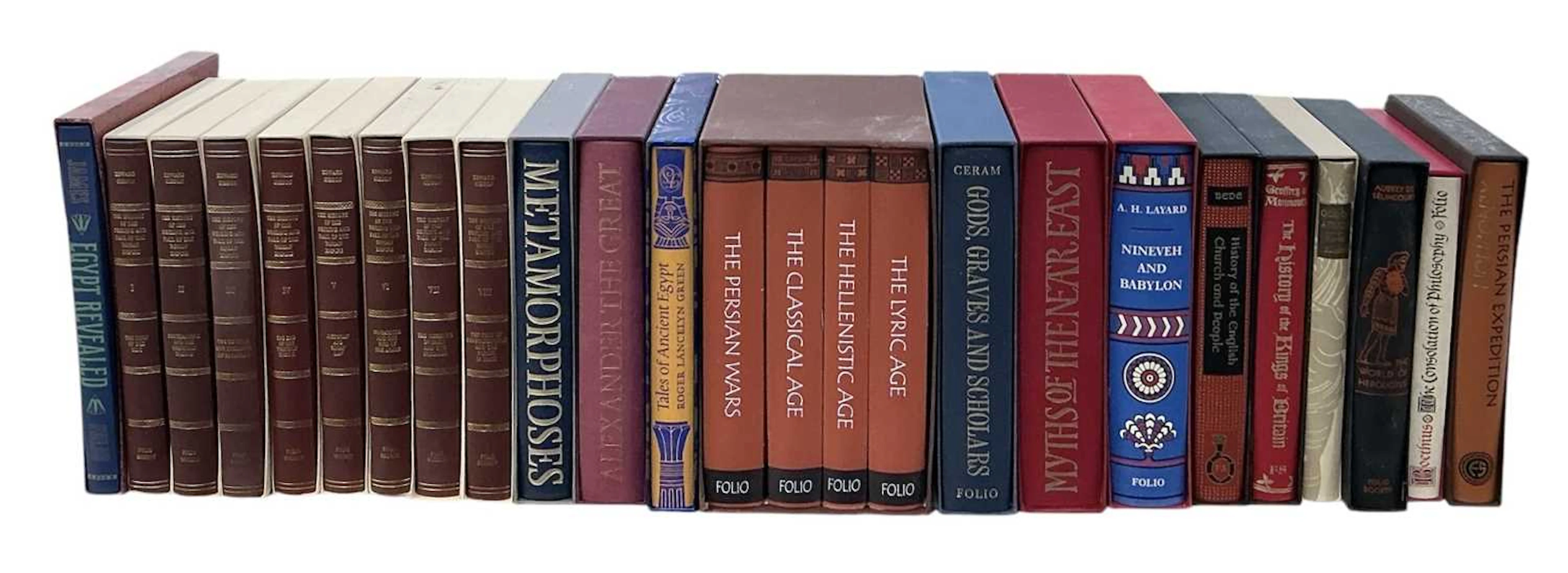 FOLIO SOCIETY; twenty-two books