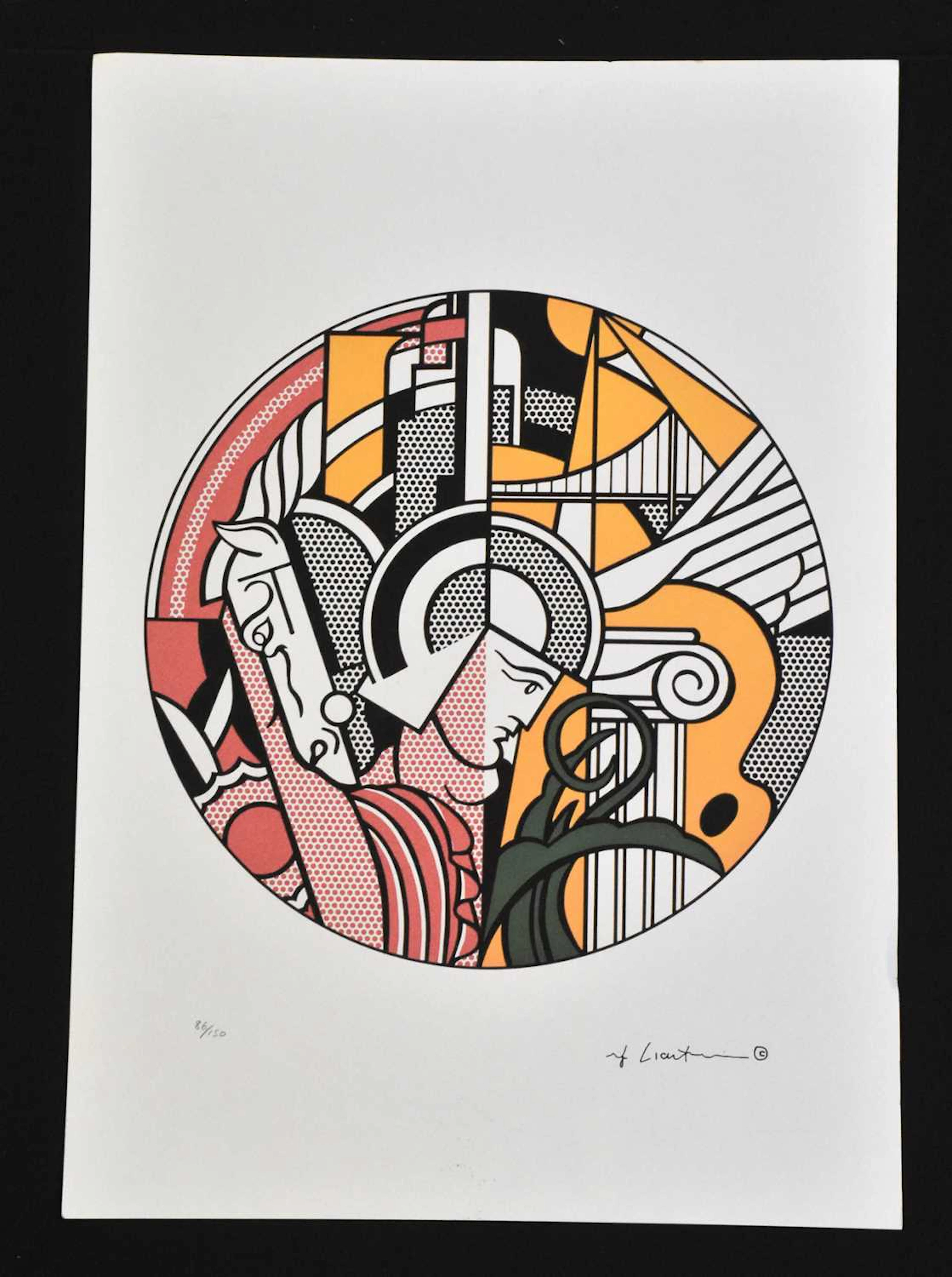 AFTER ROY LICHTENSTEIN (1923-1997); a limited edition print