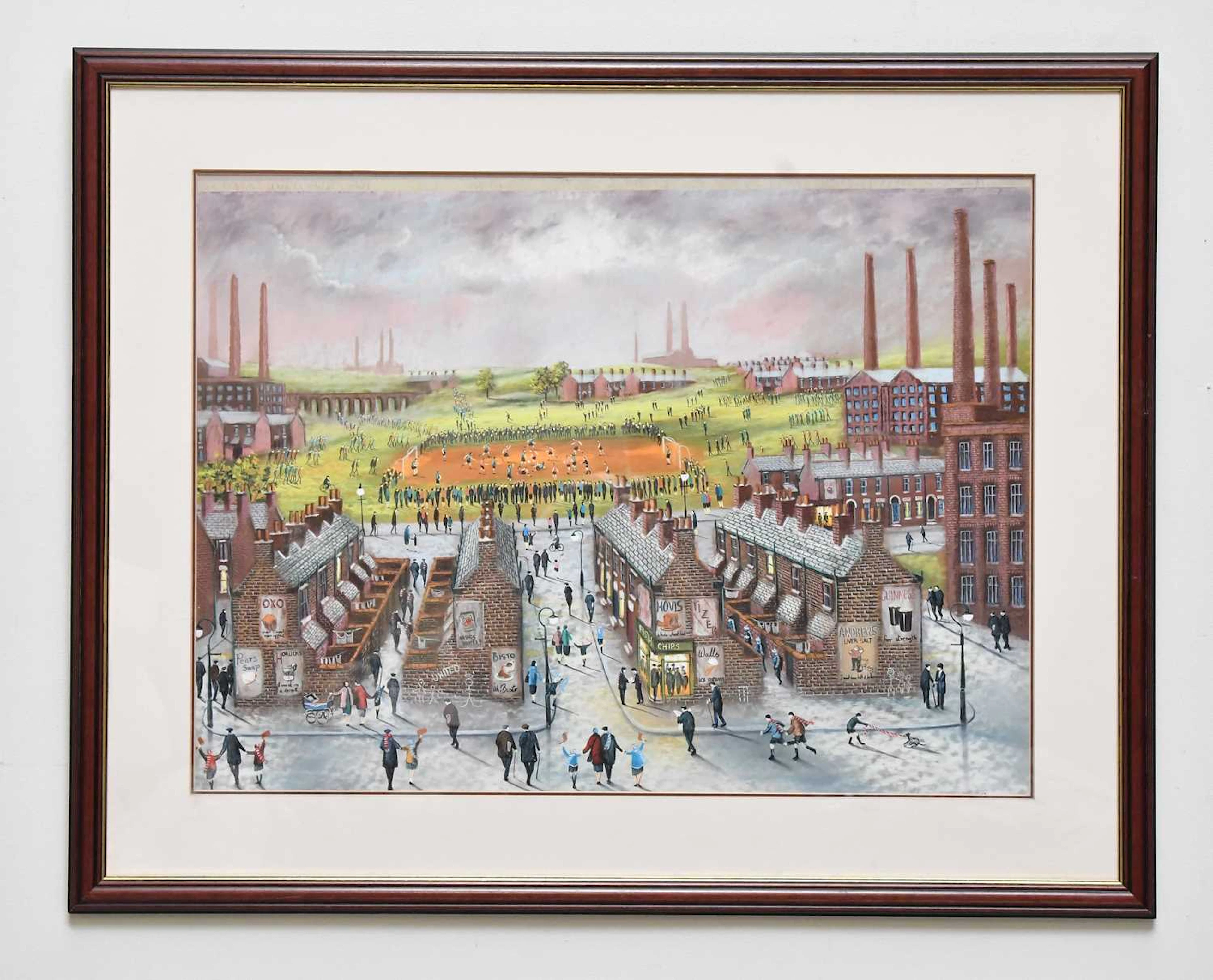 BERNARD MCMULLEN (1952-2015); pastel