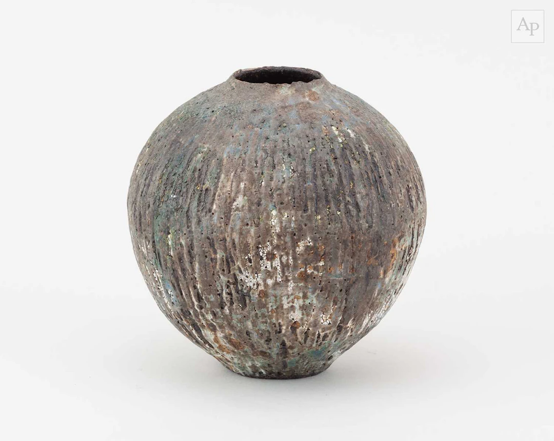 LISE HERUD BRATEN (born 1974); a fluted globular...