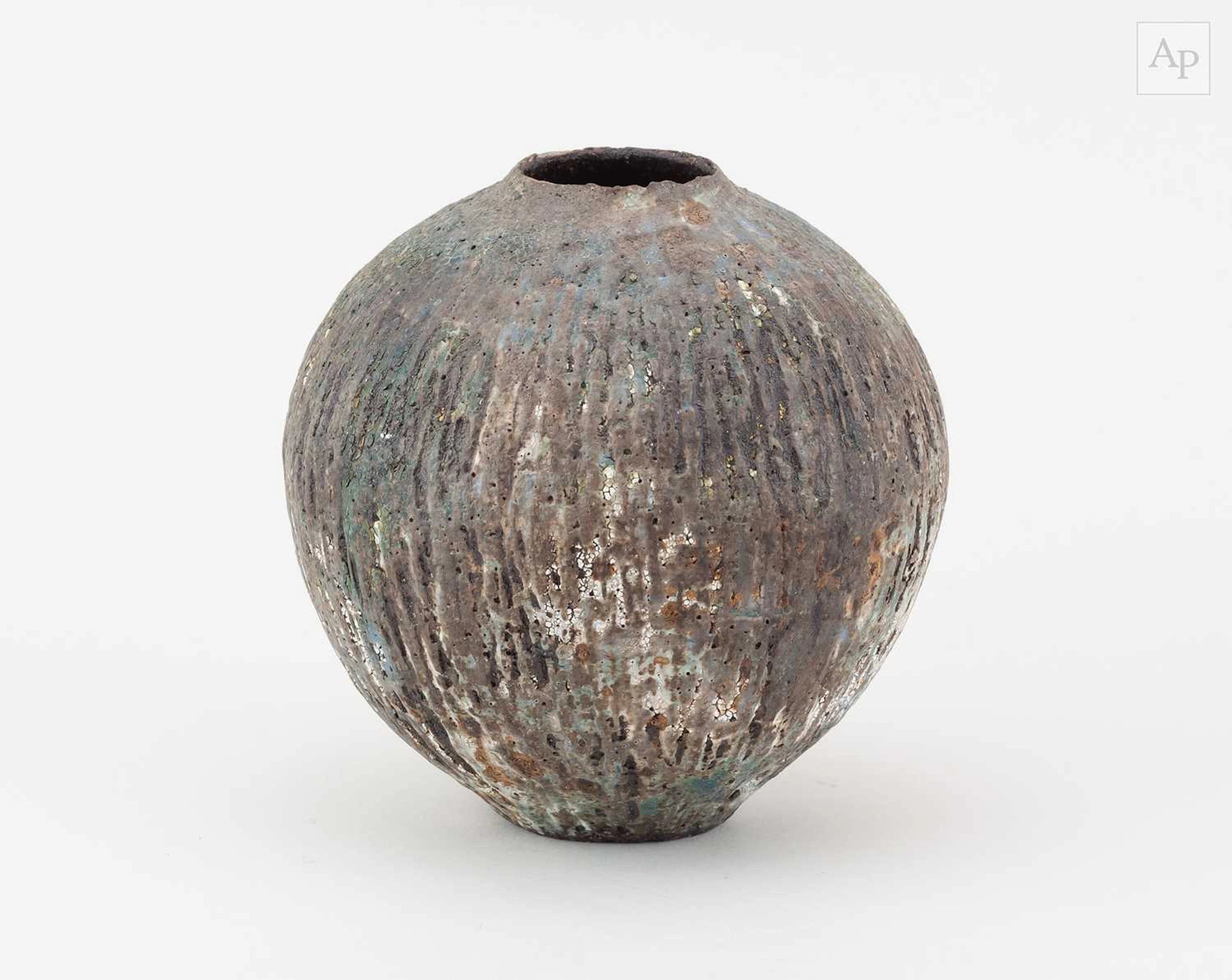 LISE HERUD BRATEN (born 1974); a fluted globular...