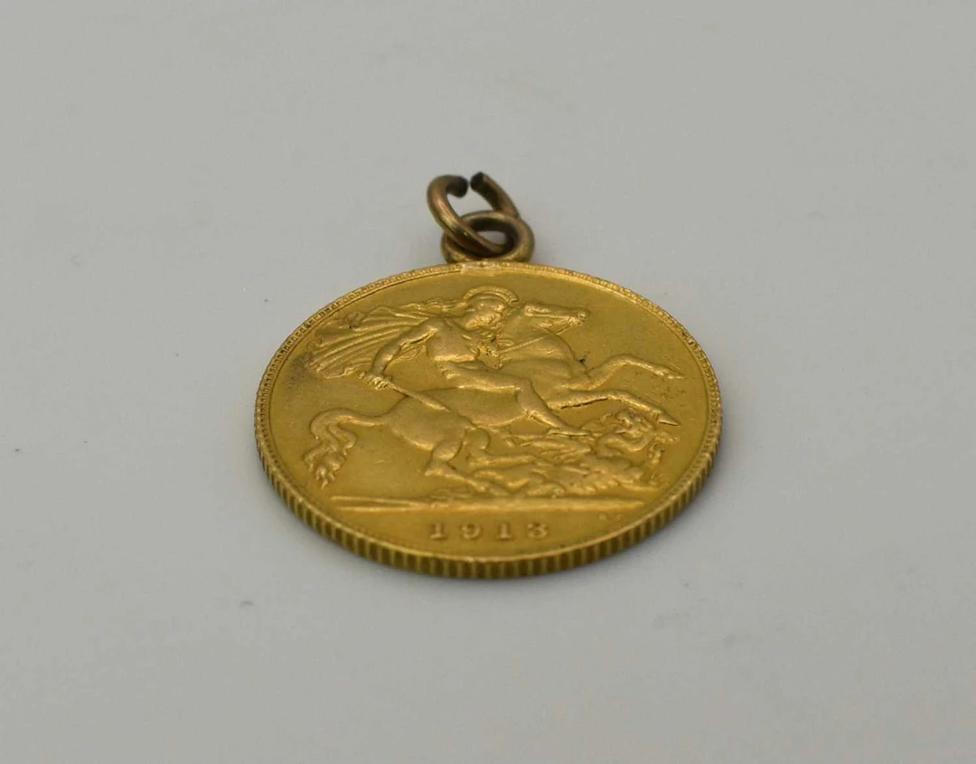 A George V half sovereign