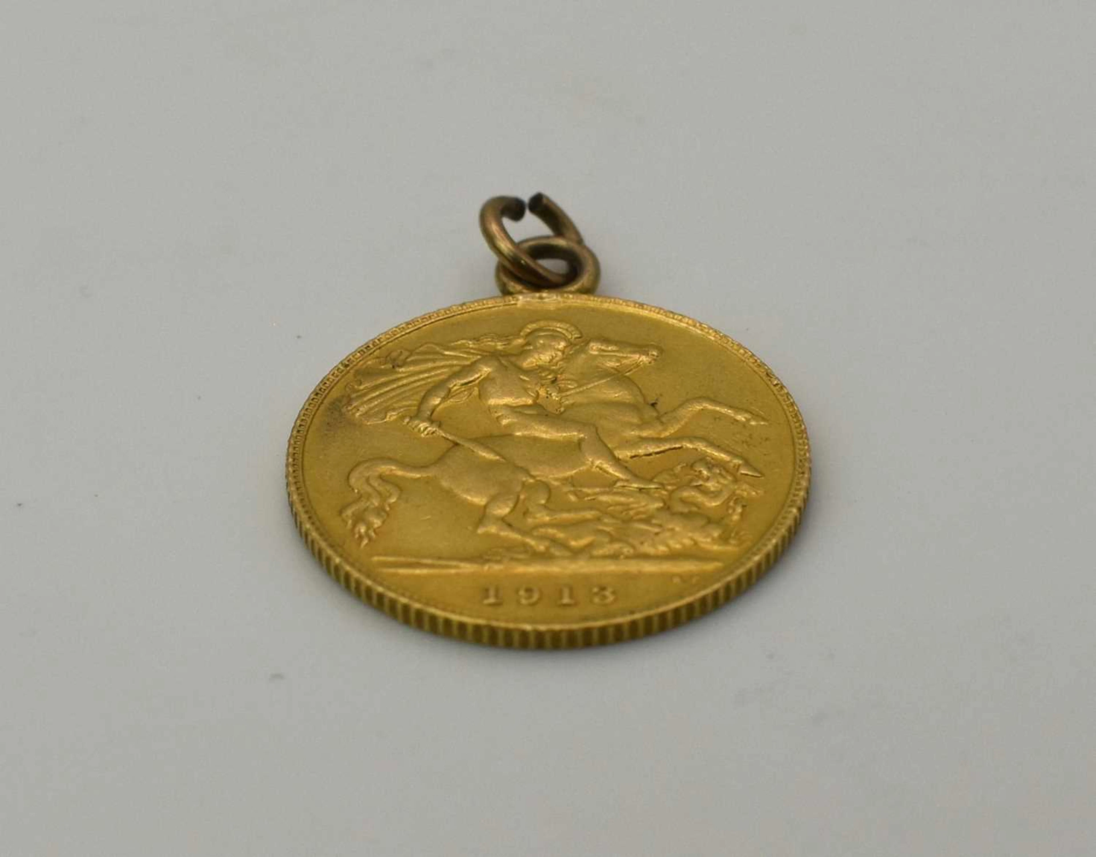 A George V half sovereign