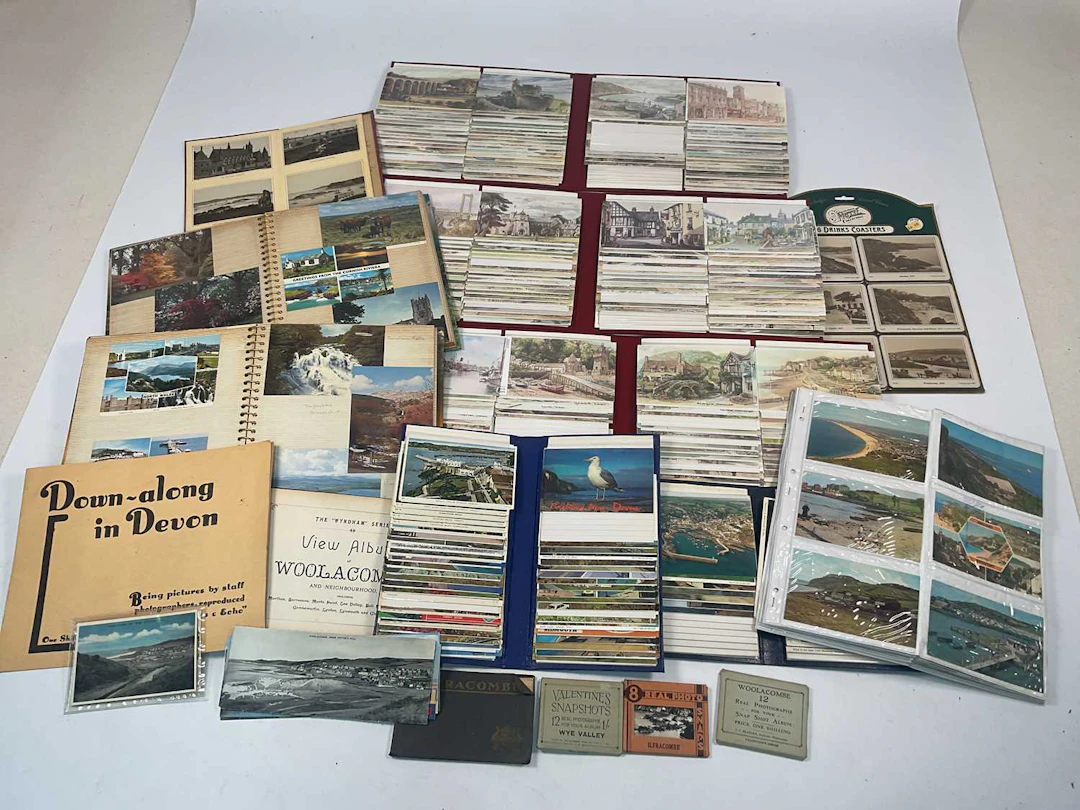 An album of sixteen photographs