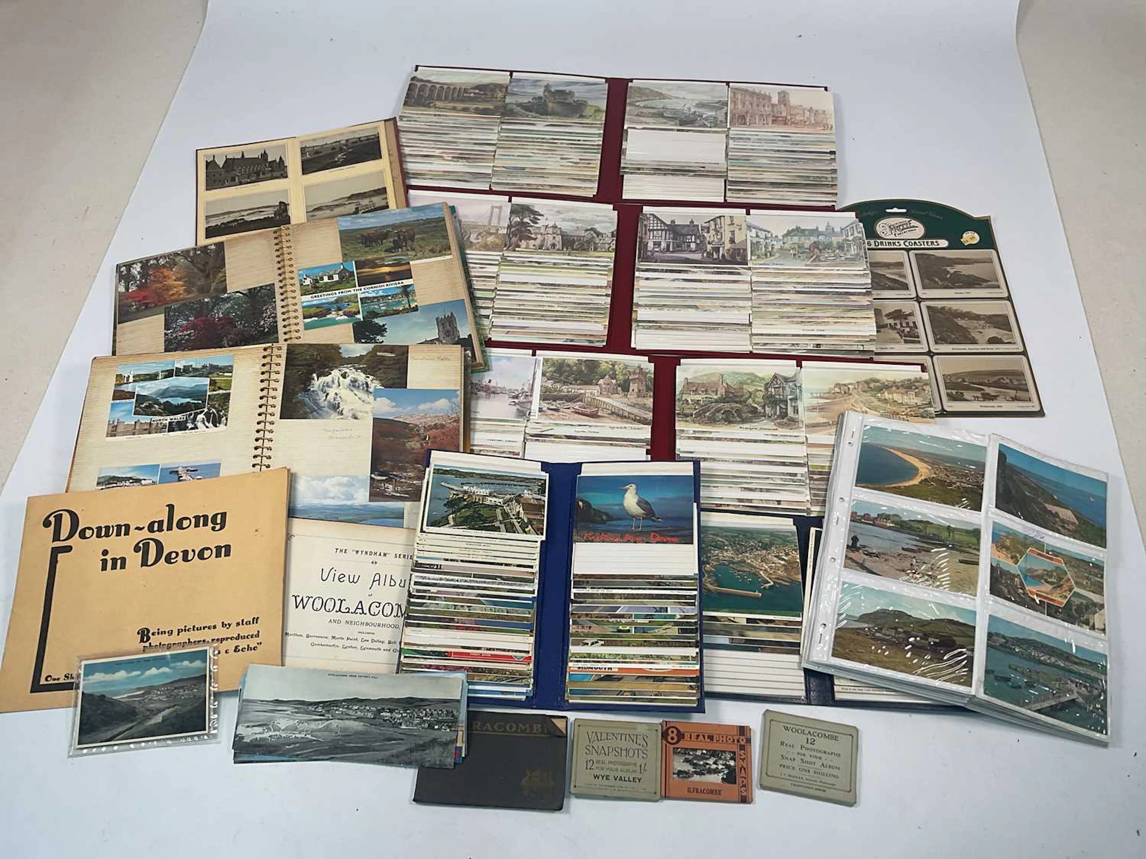 An album of sixteen photographs