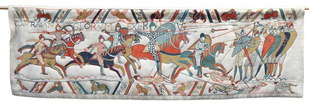 TIBOR REICH; a tapestry panel