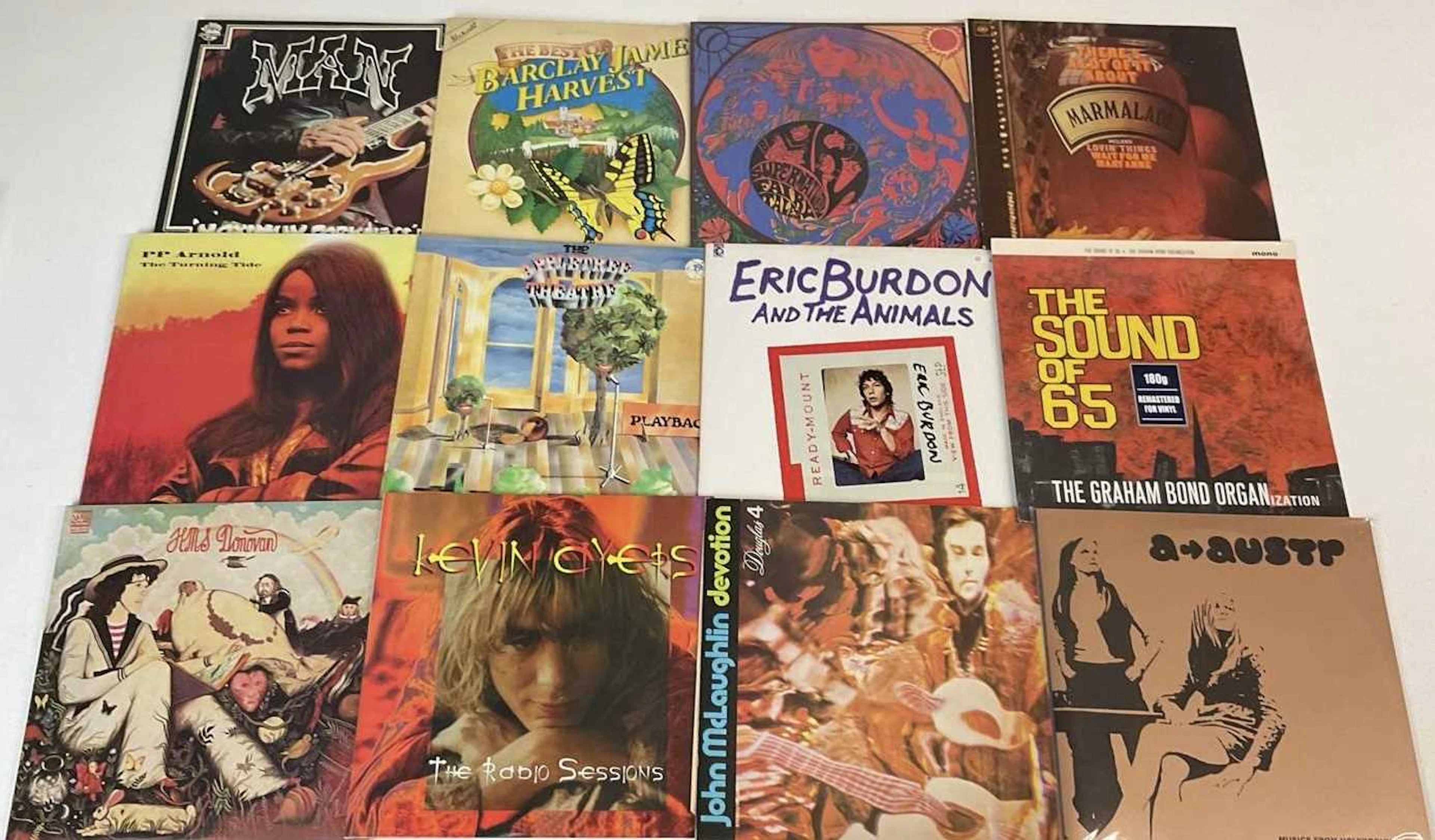 ROCK; a mixed lot of British rock albums including Kevin...
