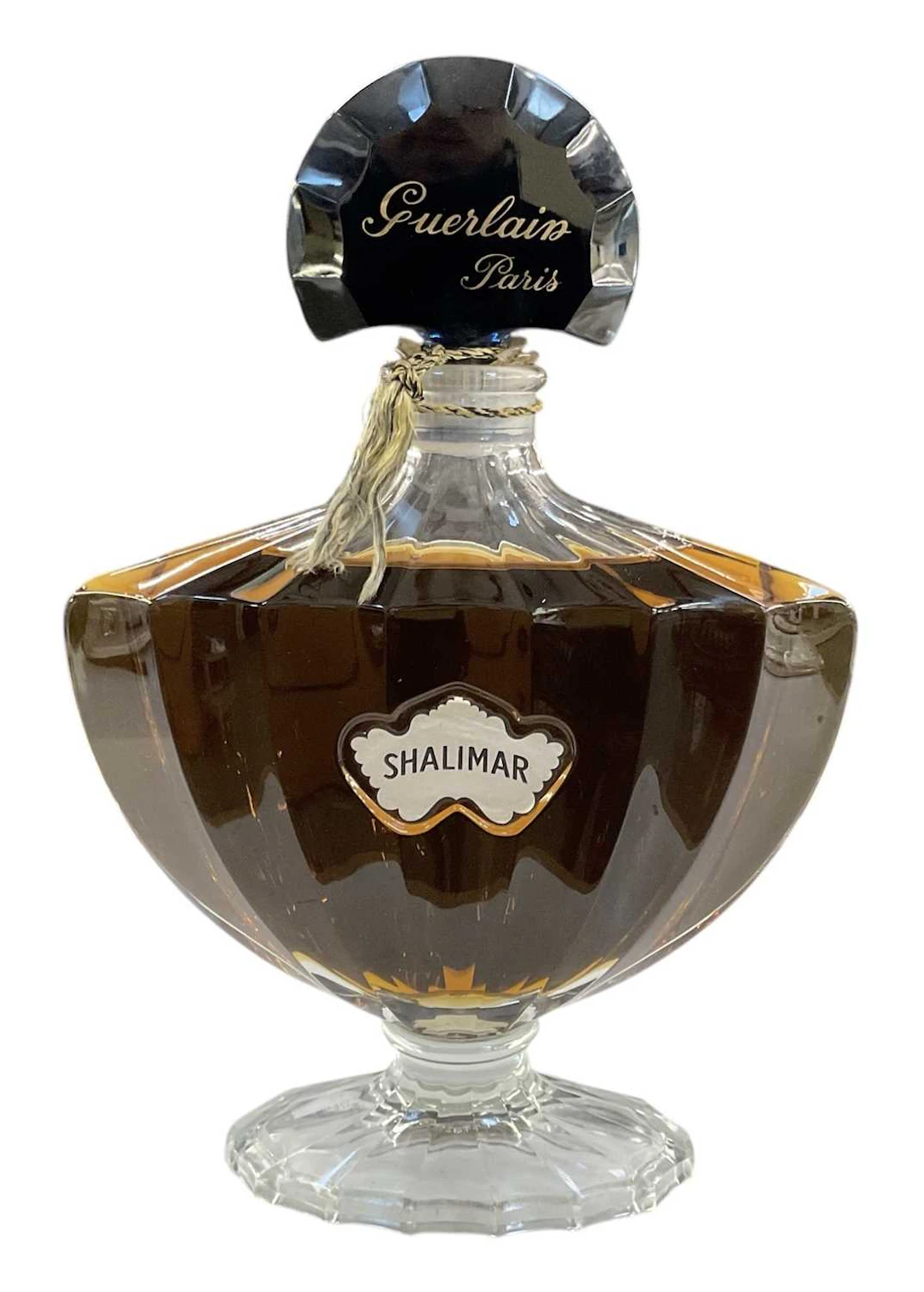 A large vintage oversized shop display 'Shalimar' French...