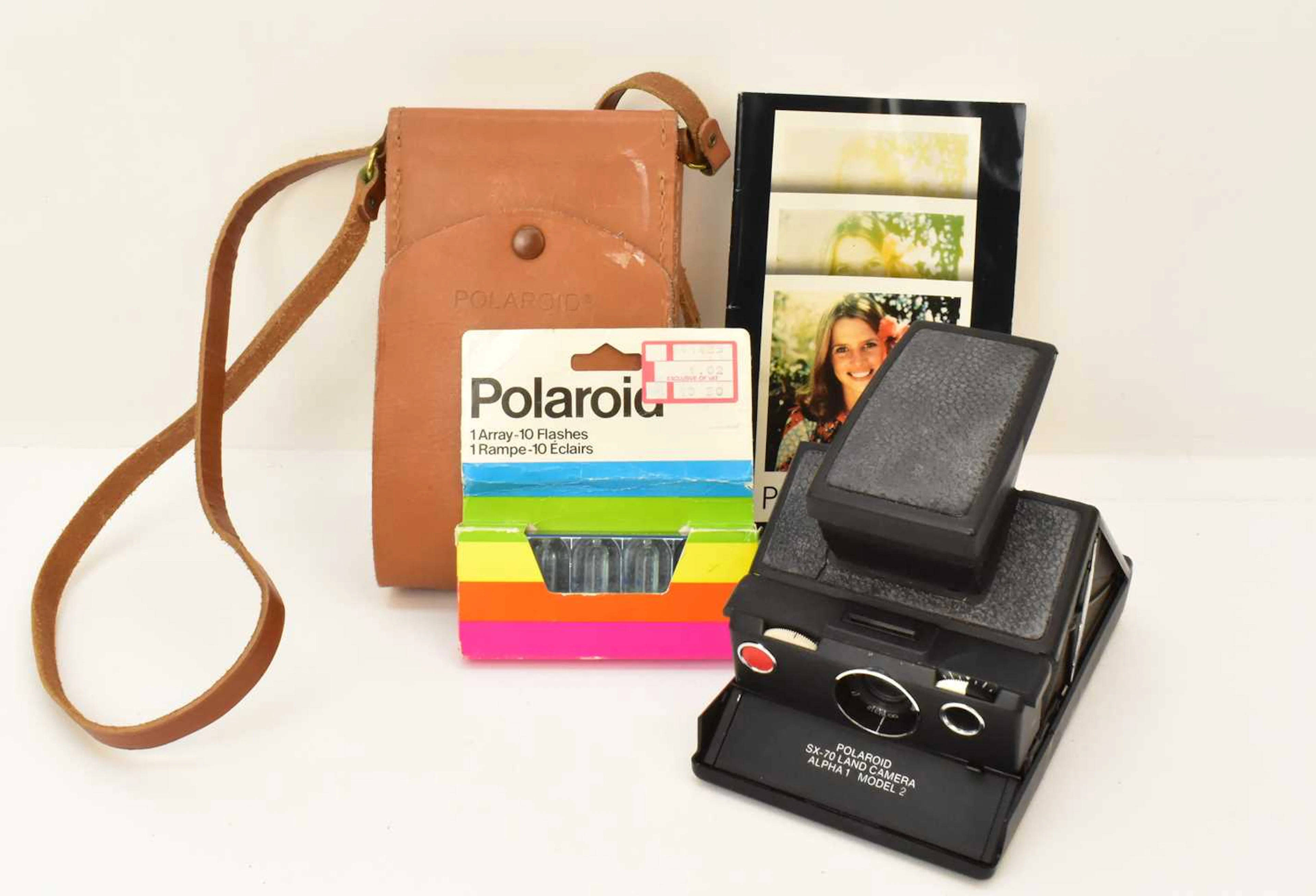 POLAROID; a model SX-70 land camera