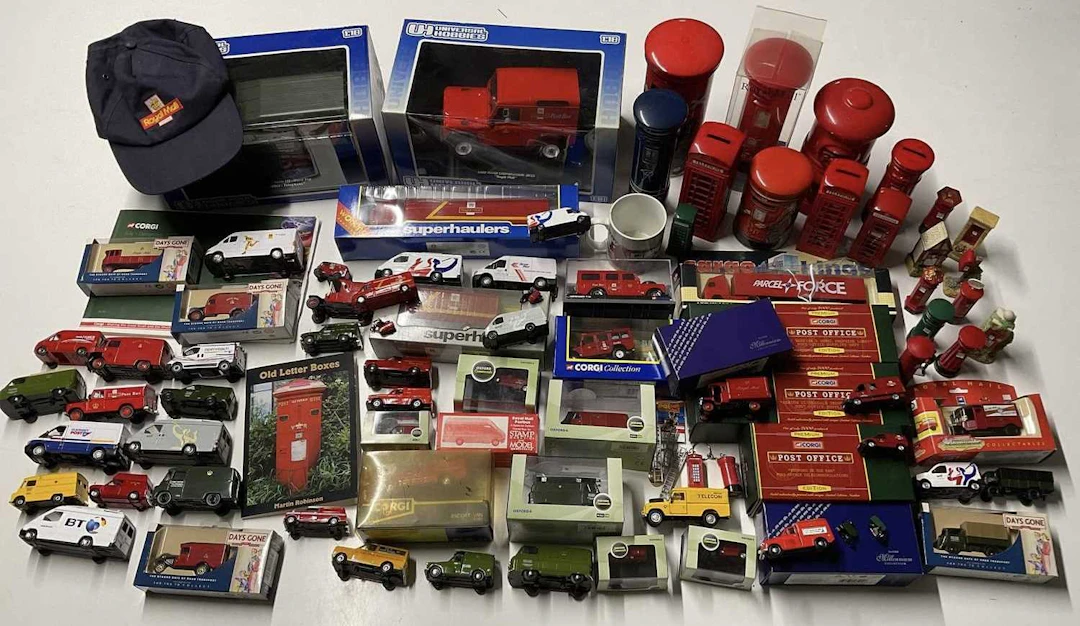 A large collection of Royal Mail and Post Office items