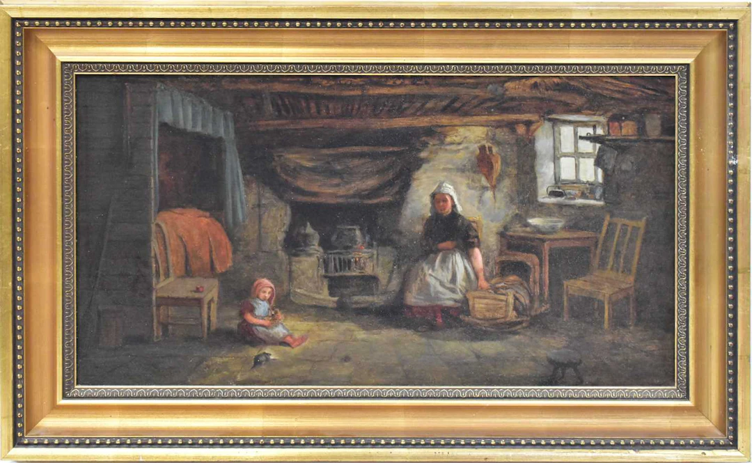 19TH CENTURY ENGLISH SCHOOL; oil on canvas