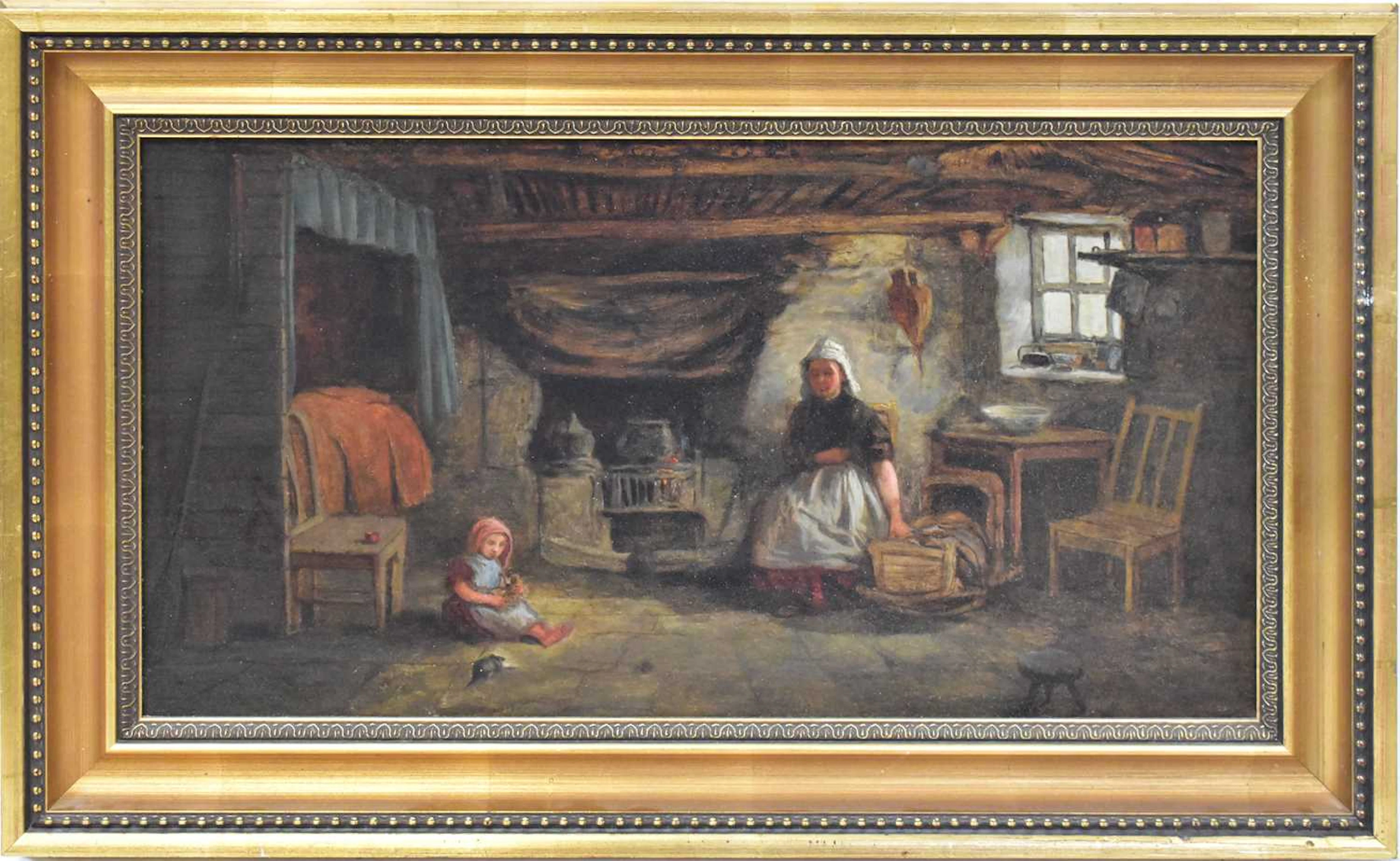 19TH CENTURY ENGLISH SCHOOL; oil on canvas
