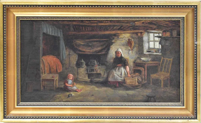 19TH CENTURY ENGLISH SCHOOL; oil on canvas