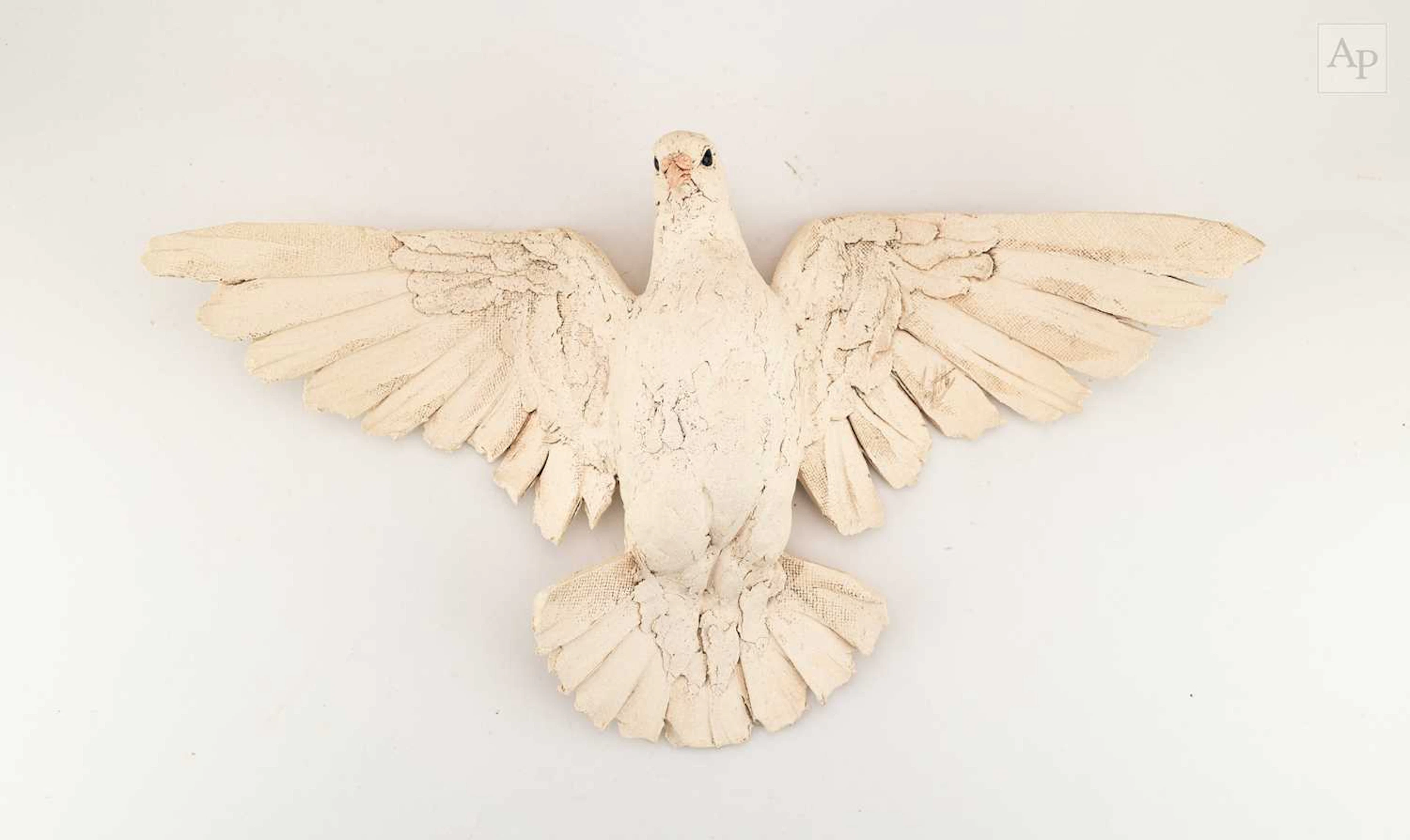 SIMON GRIFFITHS (born 1971); a stoneware wall sculpture...