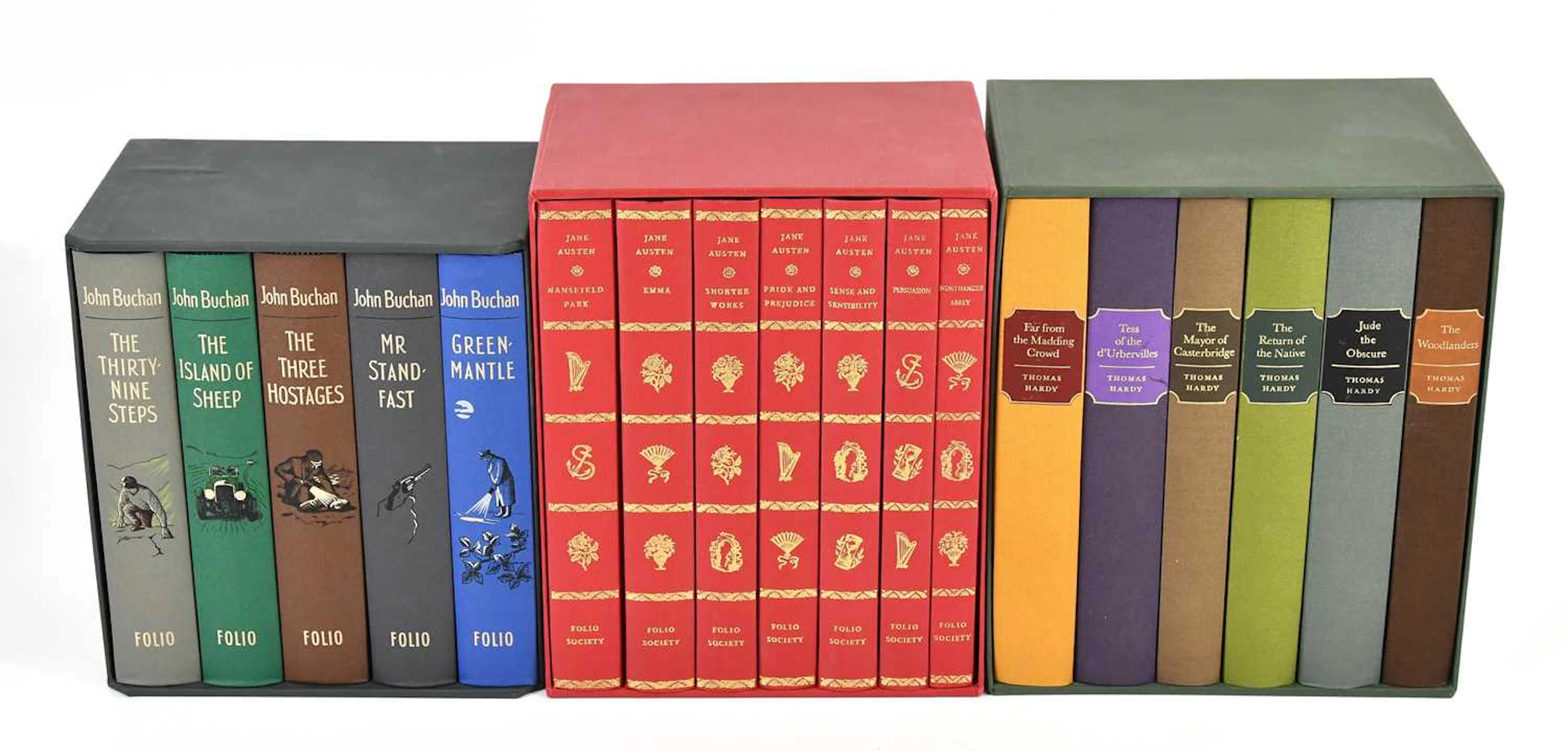 THE FOLIO SOCIETY; THE WORKS OF JANE AUSTEN