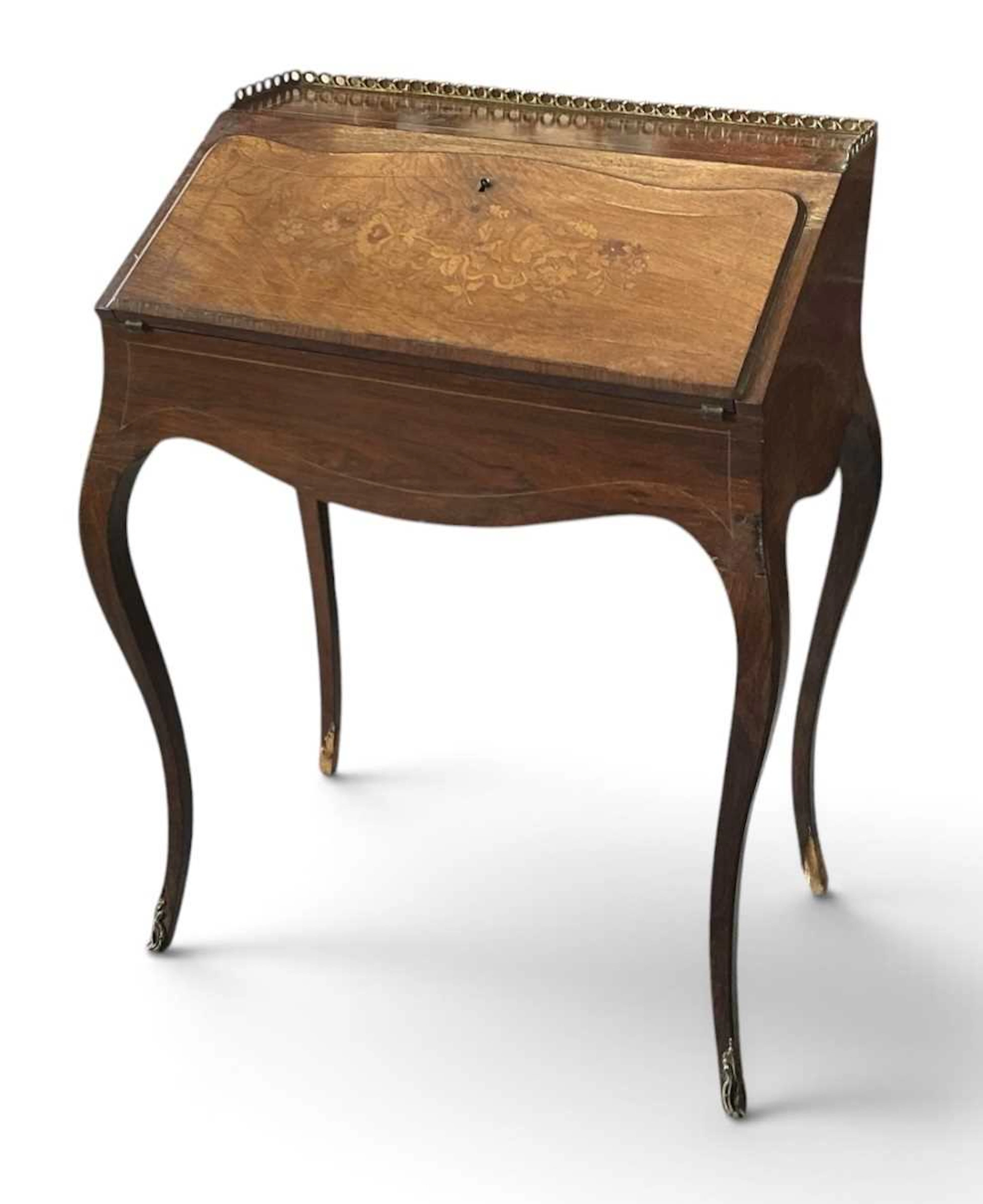 A late 19th century French rosewood